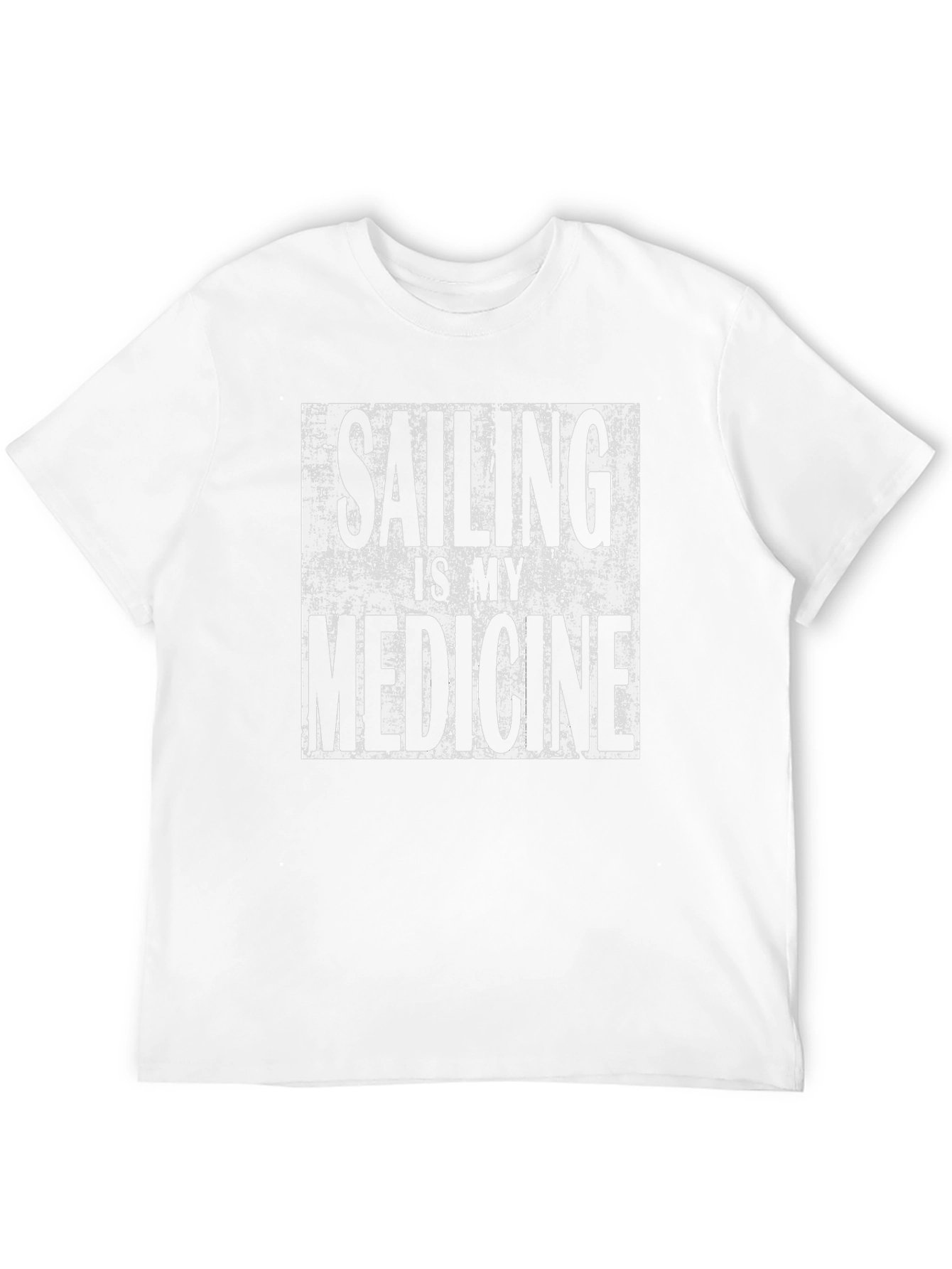Sailing is My Medicine Black Graphic Tee