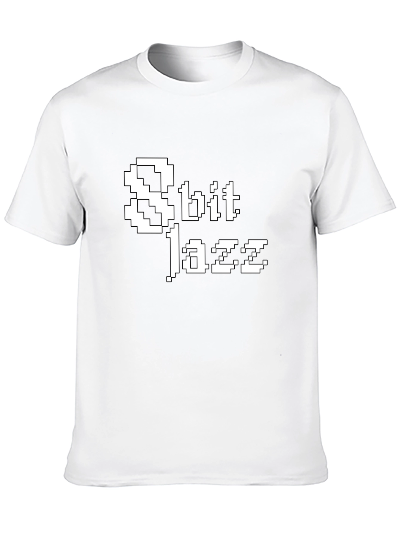 8-Bit Jazz Graphic Tee - Retro Style