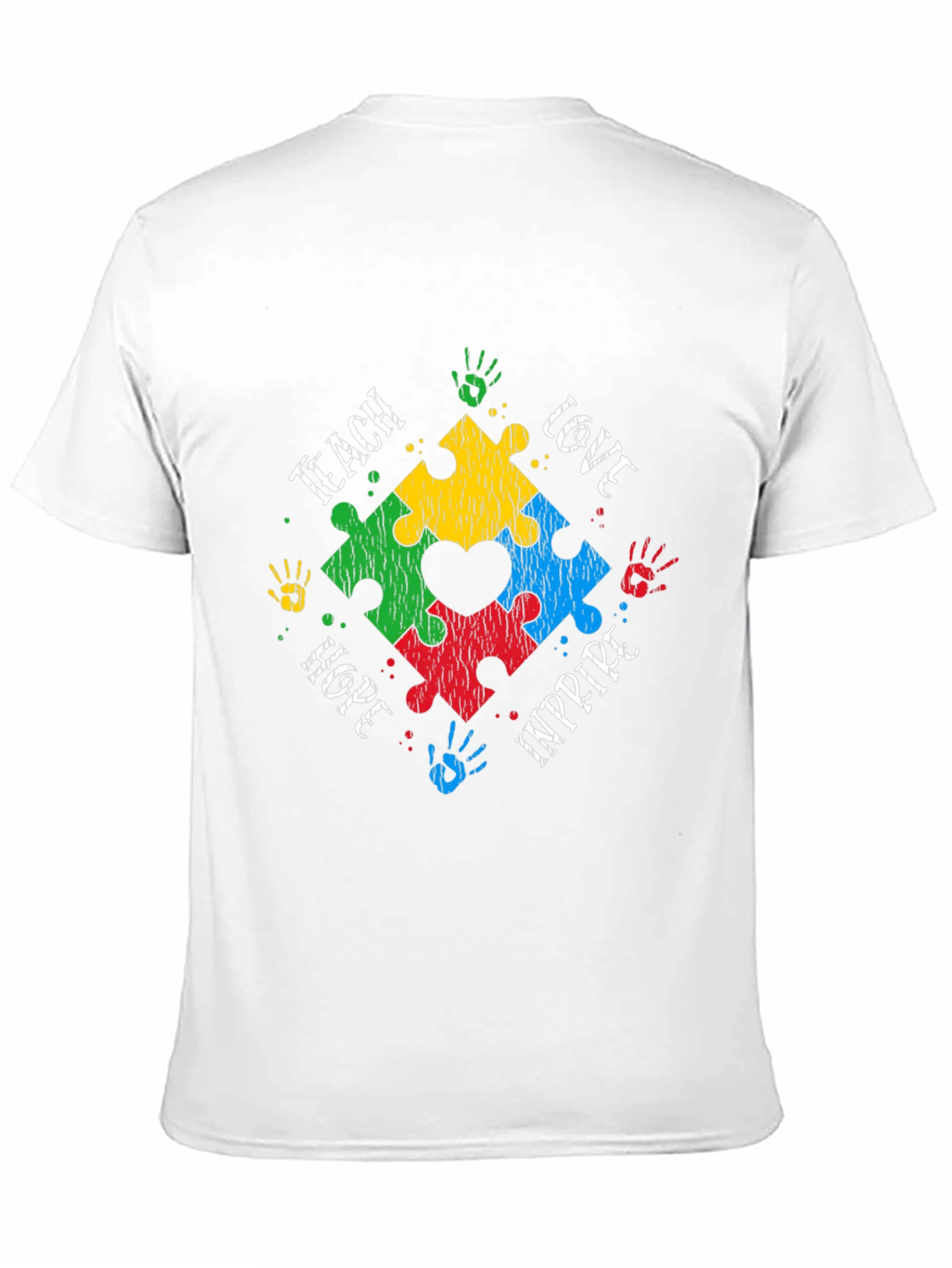 Autism Awareness Puzzle Heart T-Shirt