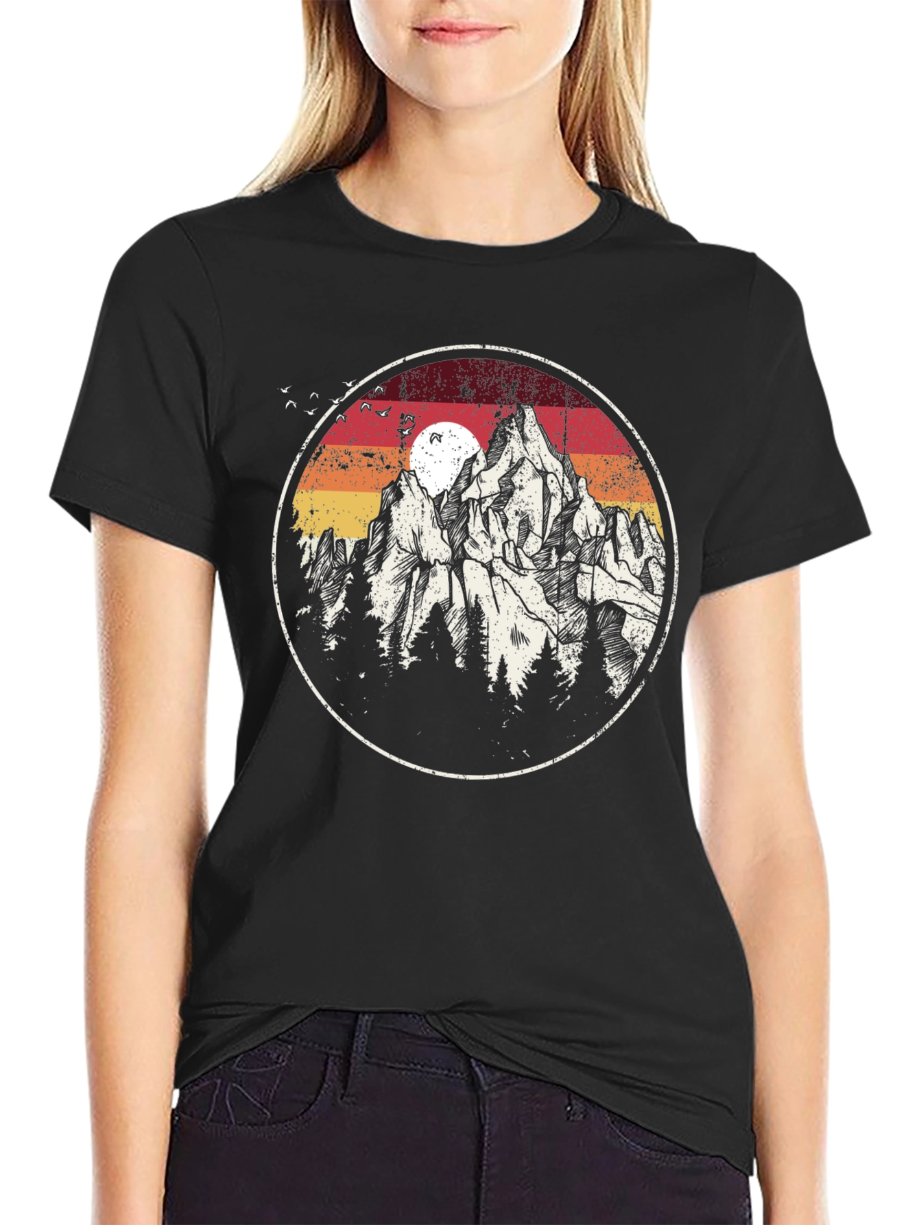 Mountain Graphic Tee - Adventure Awaits!