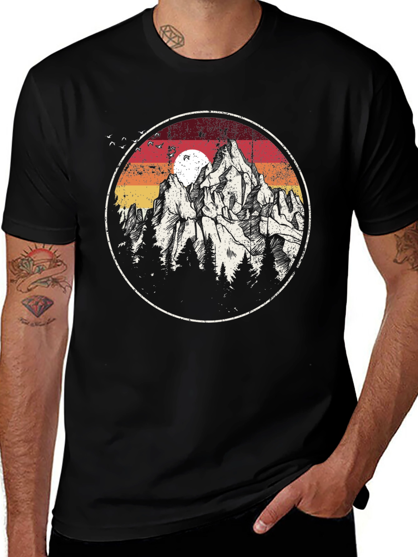 Mountain Graphic Tee - Adventure Awaits!