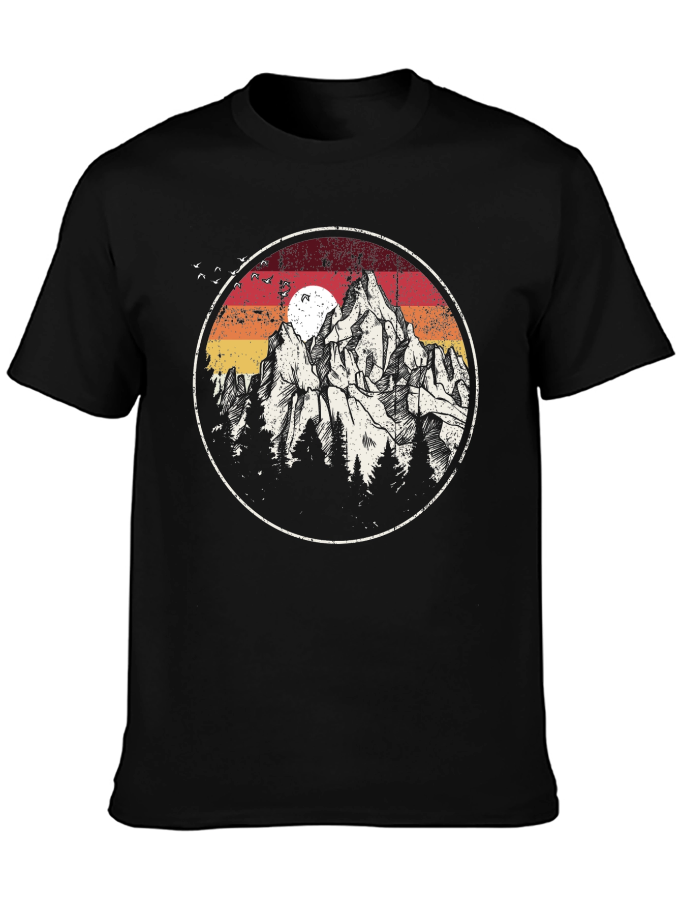 Mountain Graphic Tee - Adventure Awaits!