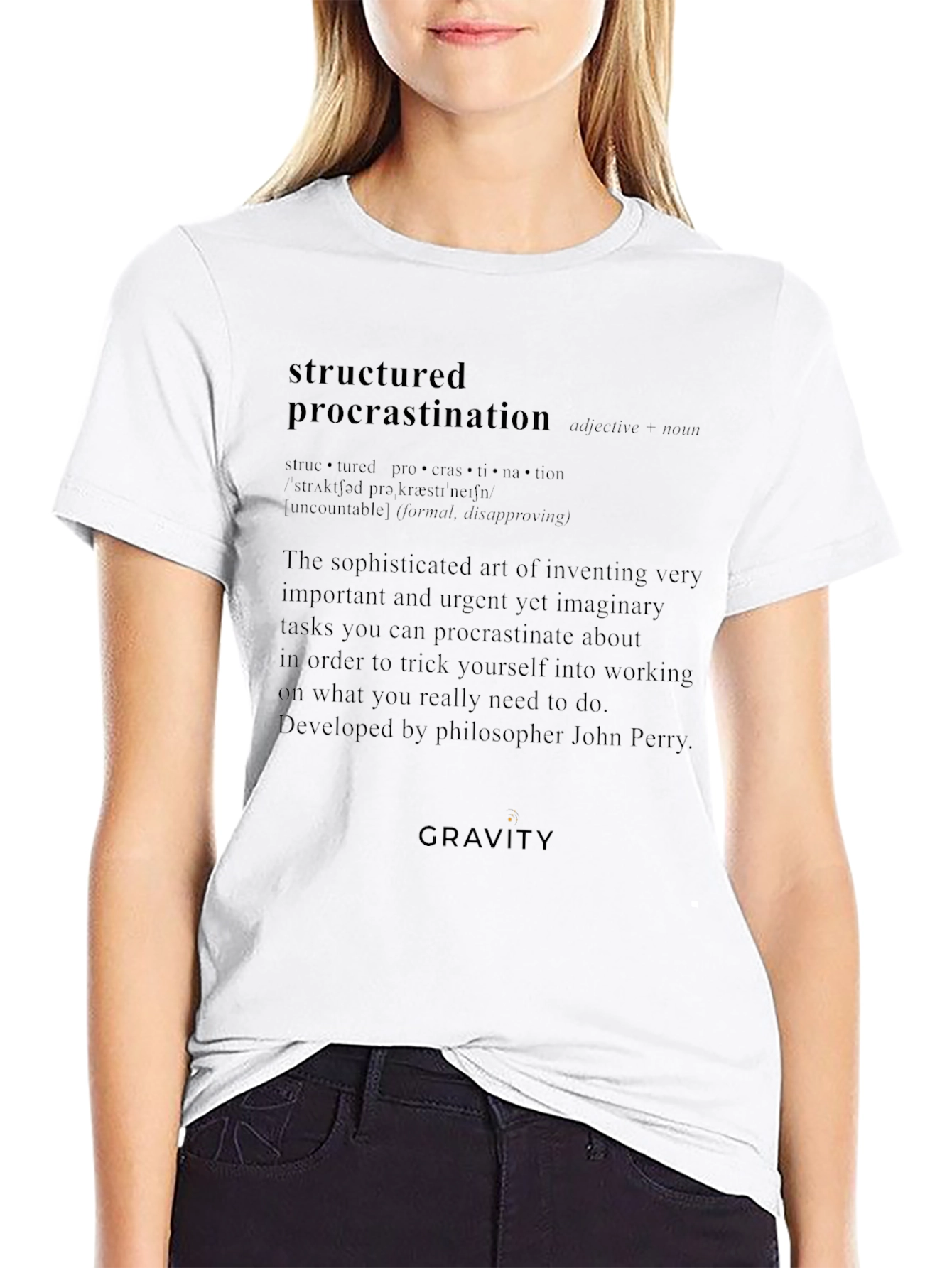 Structured Procrastination Definition T-Shirt