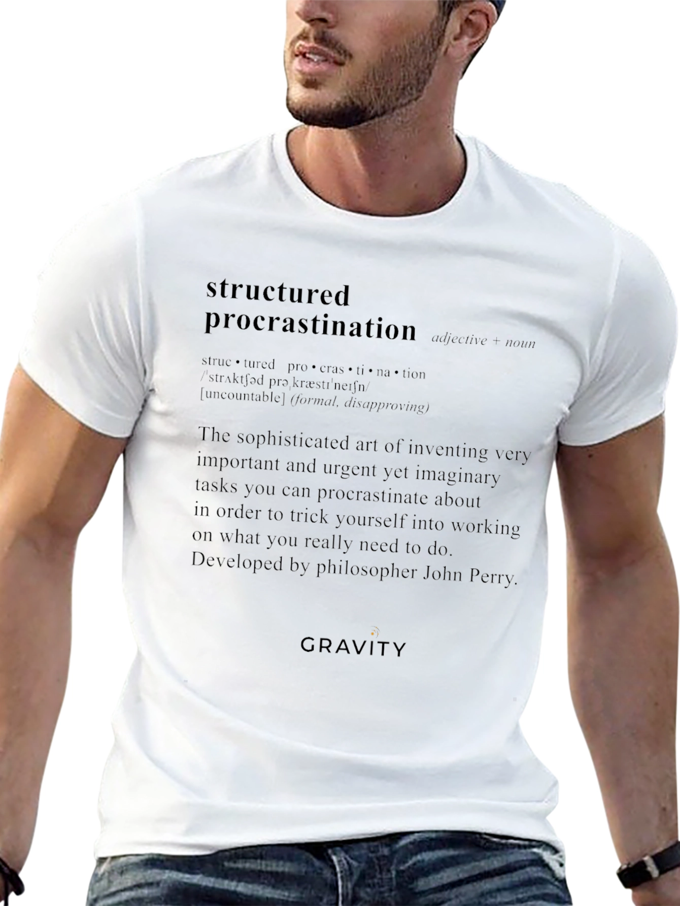 Structured Procrastination Definition T-Shirt