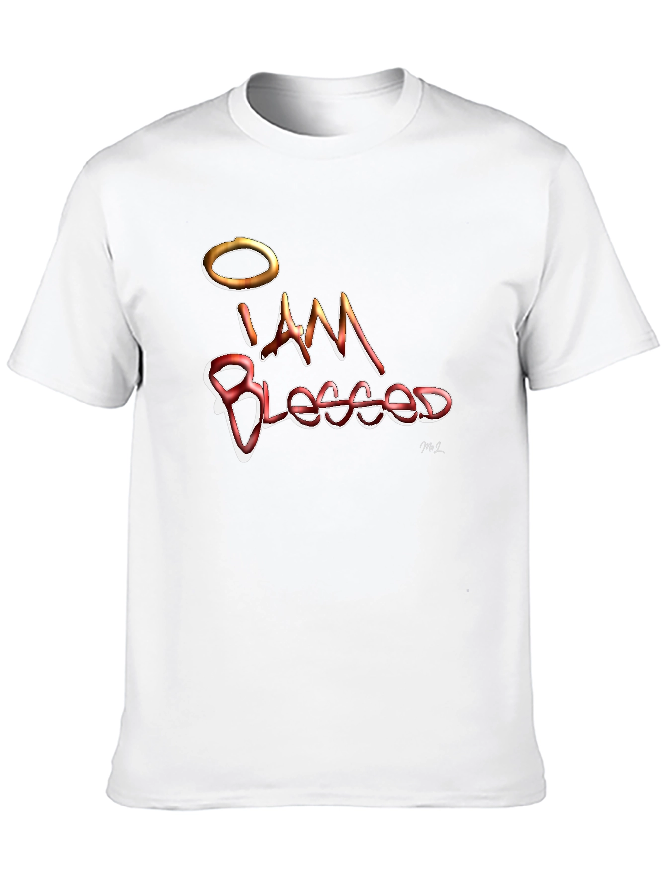 I am Blessed Graphic Tee - Stylish Religious T-Shirt