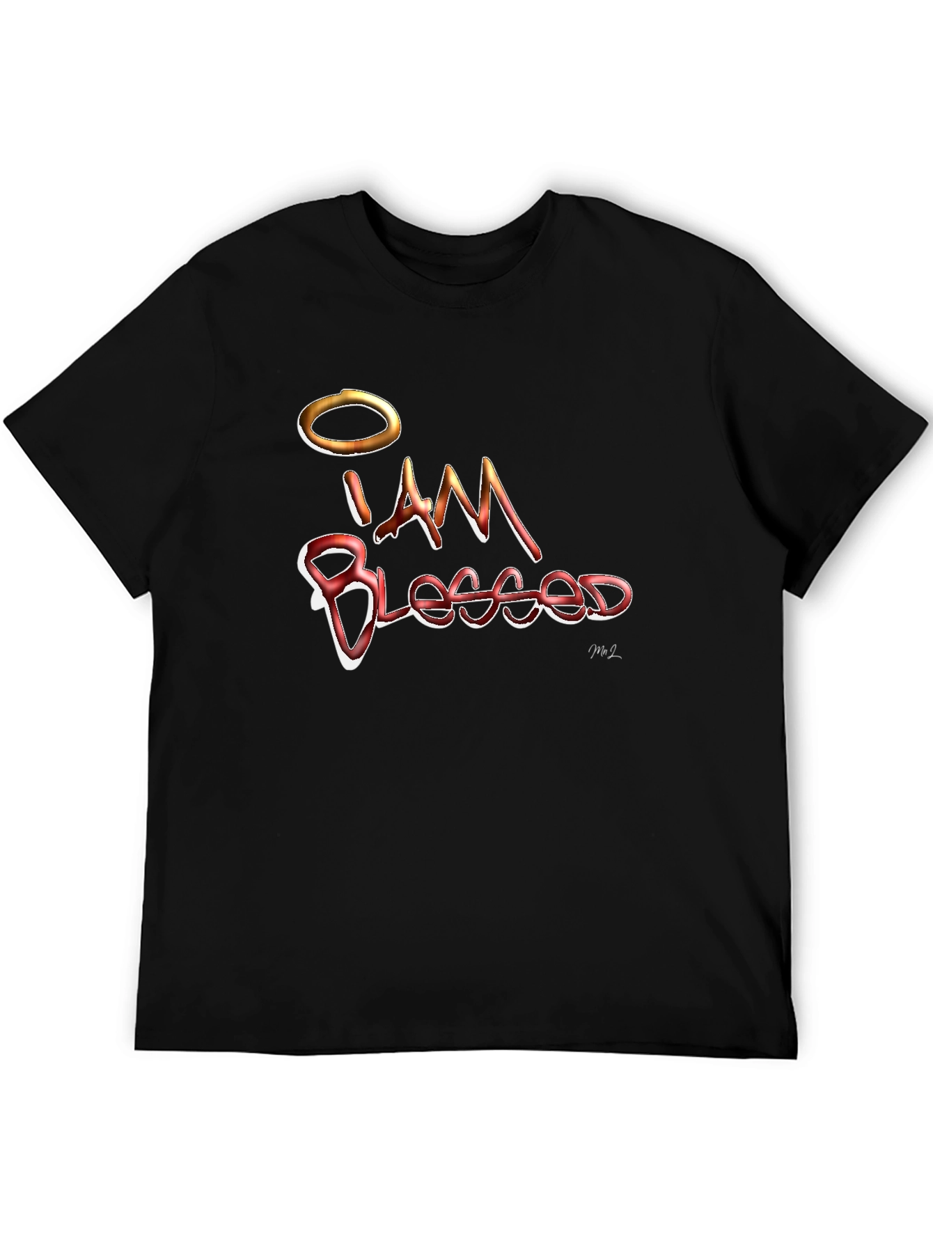 I am Blessed Graphic Tee - Stylish Religious T-Shirt