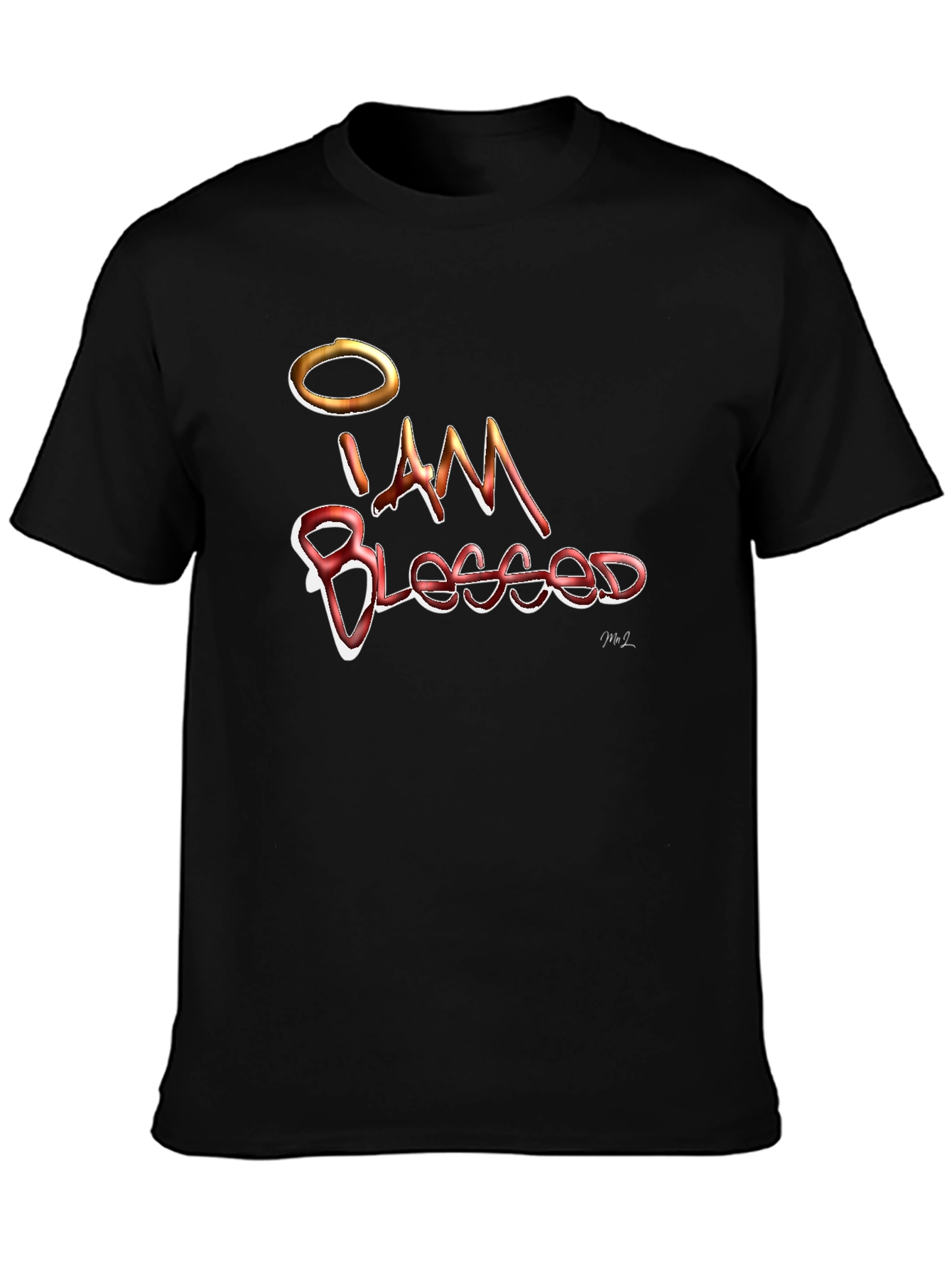 I am Blessed Graphic Tee - Stylish Religious T-Shirt