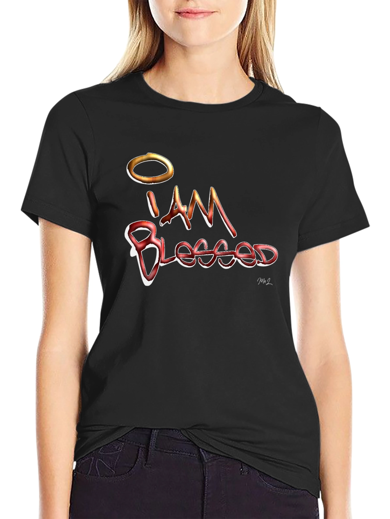 I am Blessed Graphic Tee - Stylish Religious T-Shirt