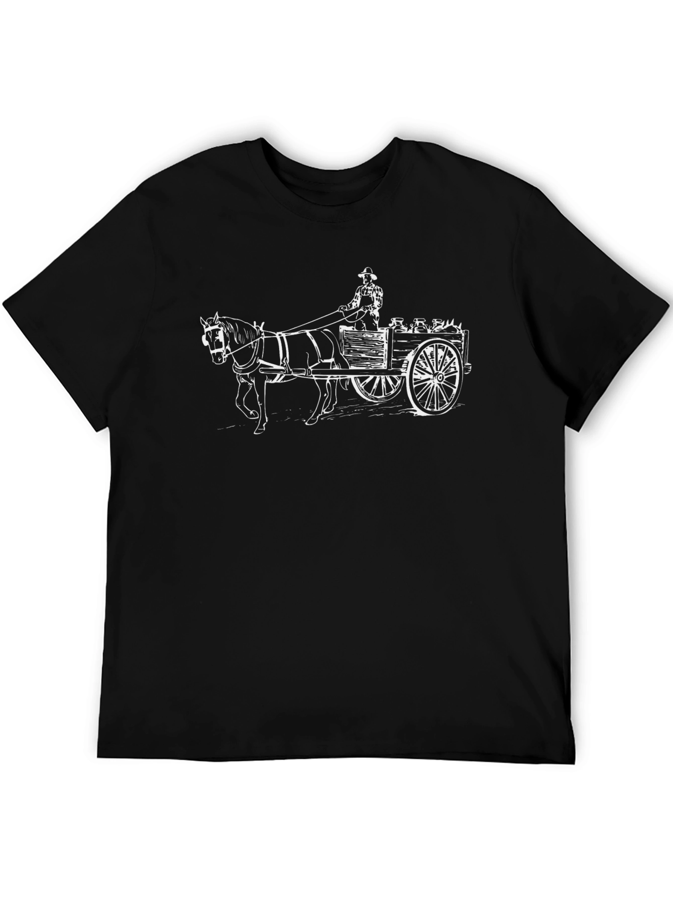 Horse & Cart Graphic T-Shirt