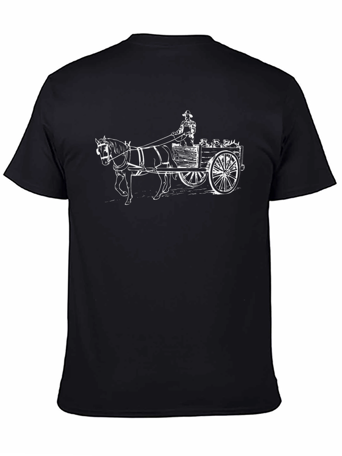 Horse & Cart Graphic T-Shirt