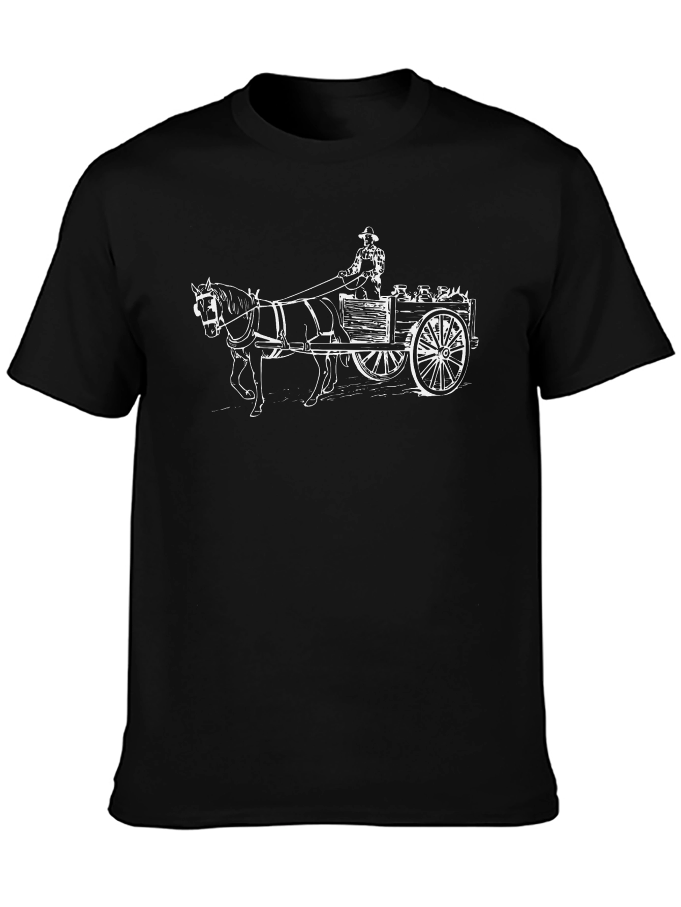 Horse & Cart Graphic T-Shirt