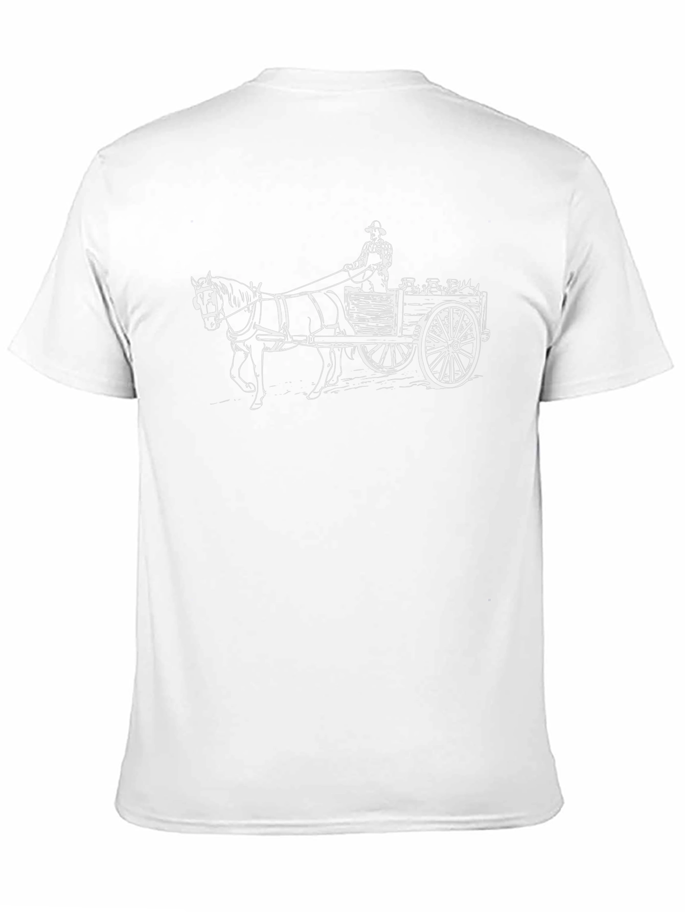 Horse & Cart Graphic T-Shirt