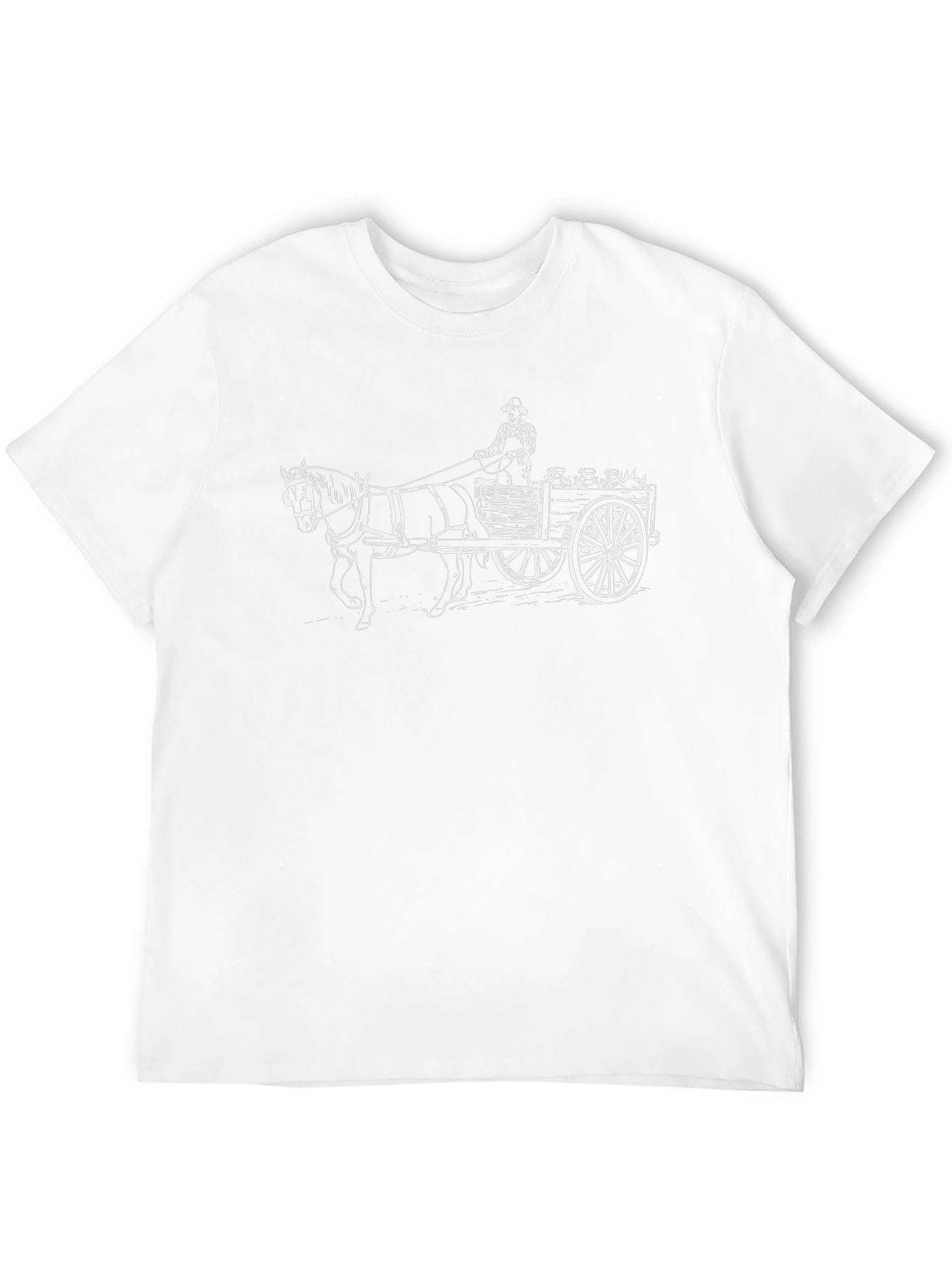 Horse & Cart Graphic T-Shirt