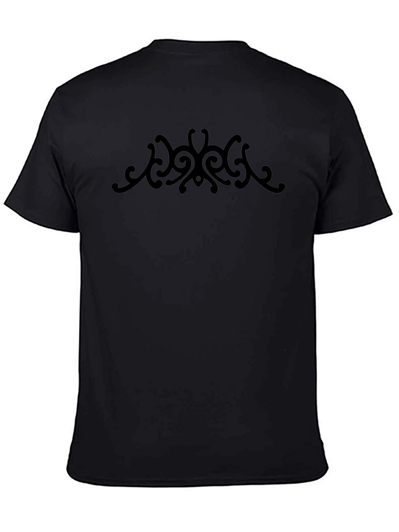 Tribal Graphic Black Tee