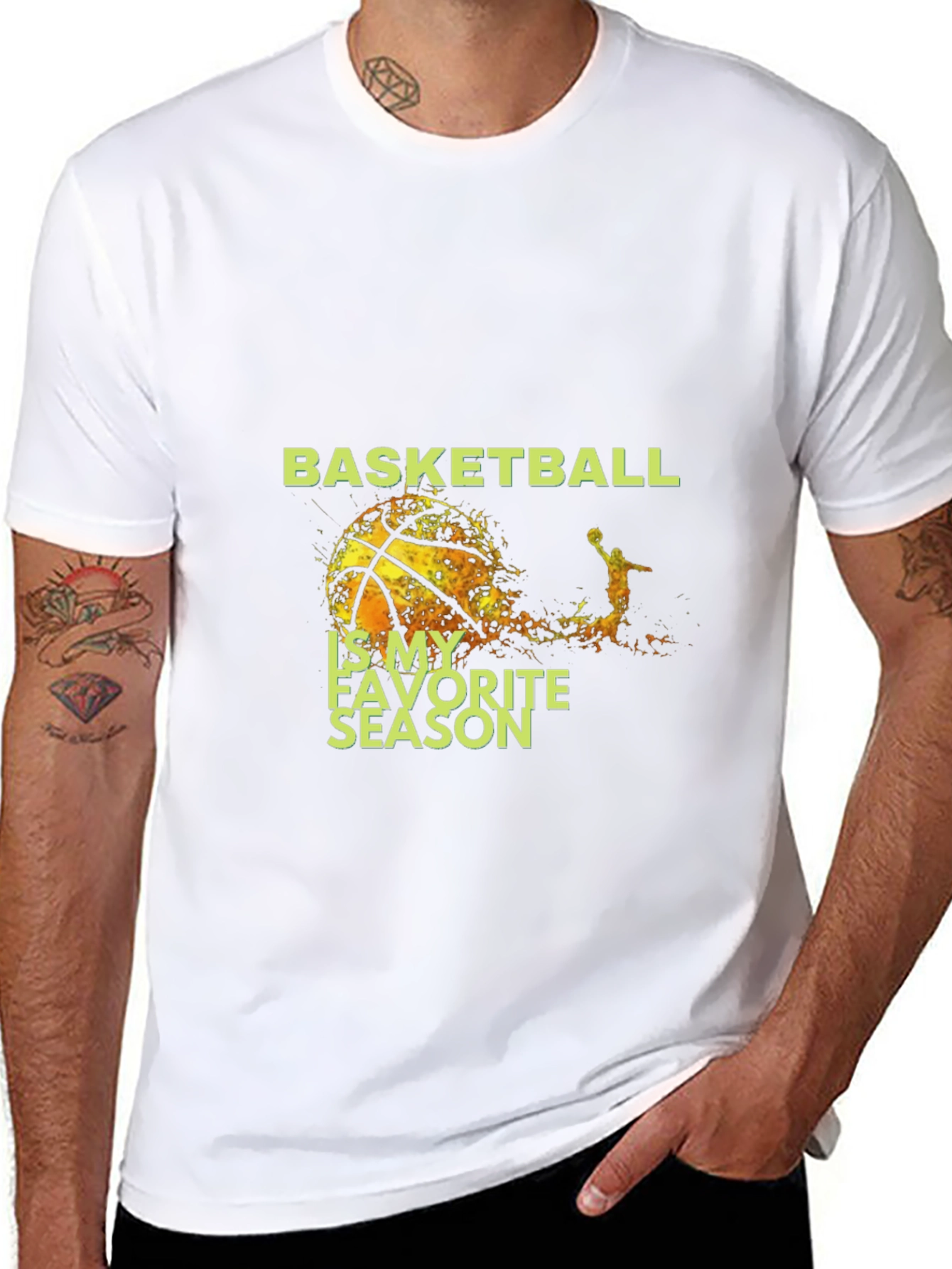 Basketball Favorite Season Graphic Tee