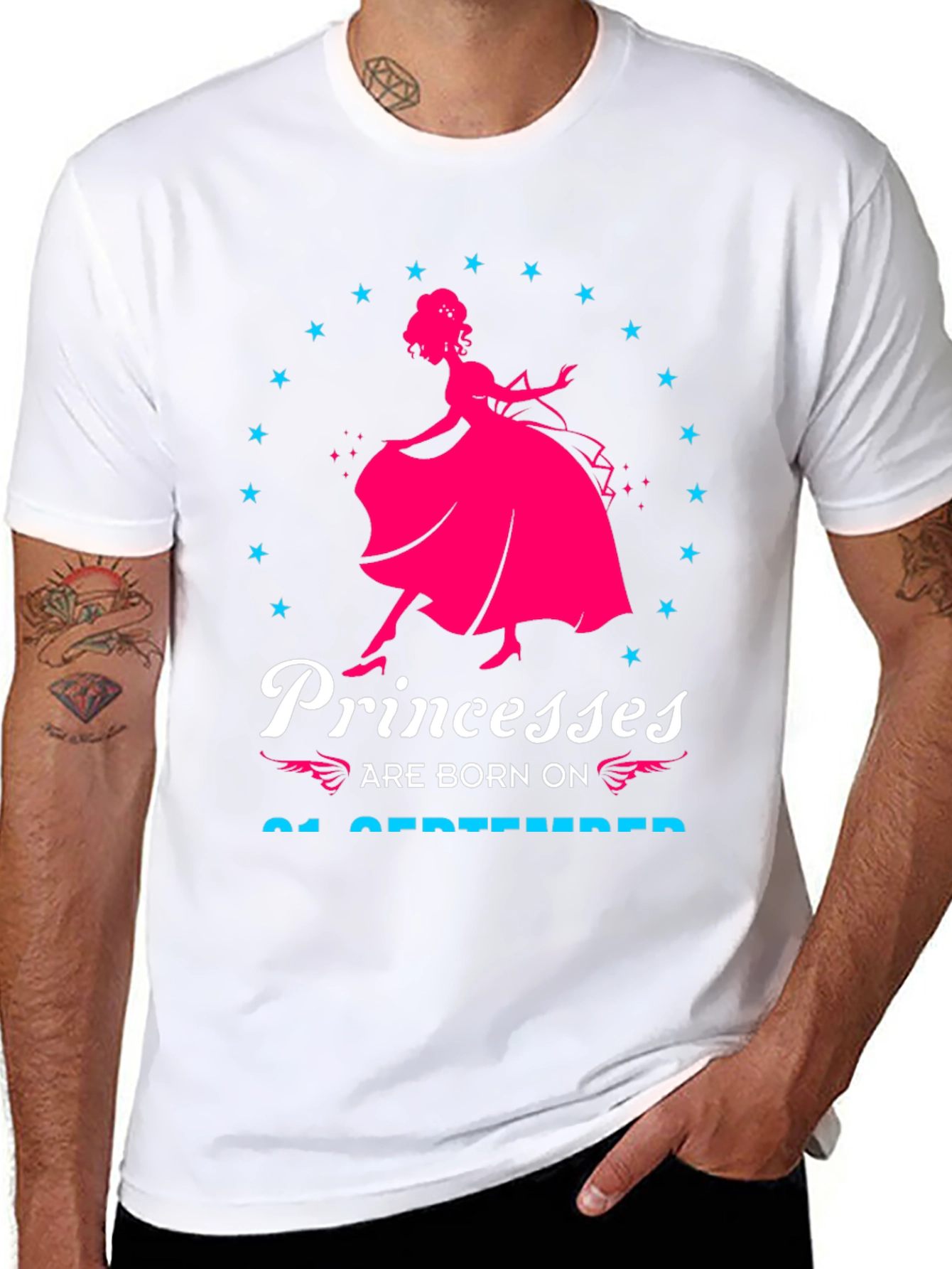 Princesses Born on 01 September T-Shirt
