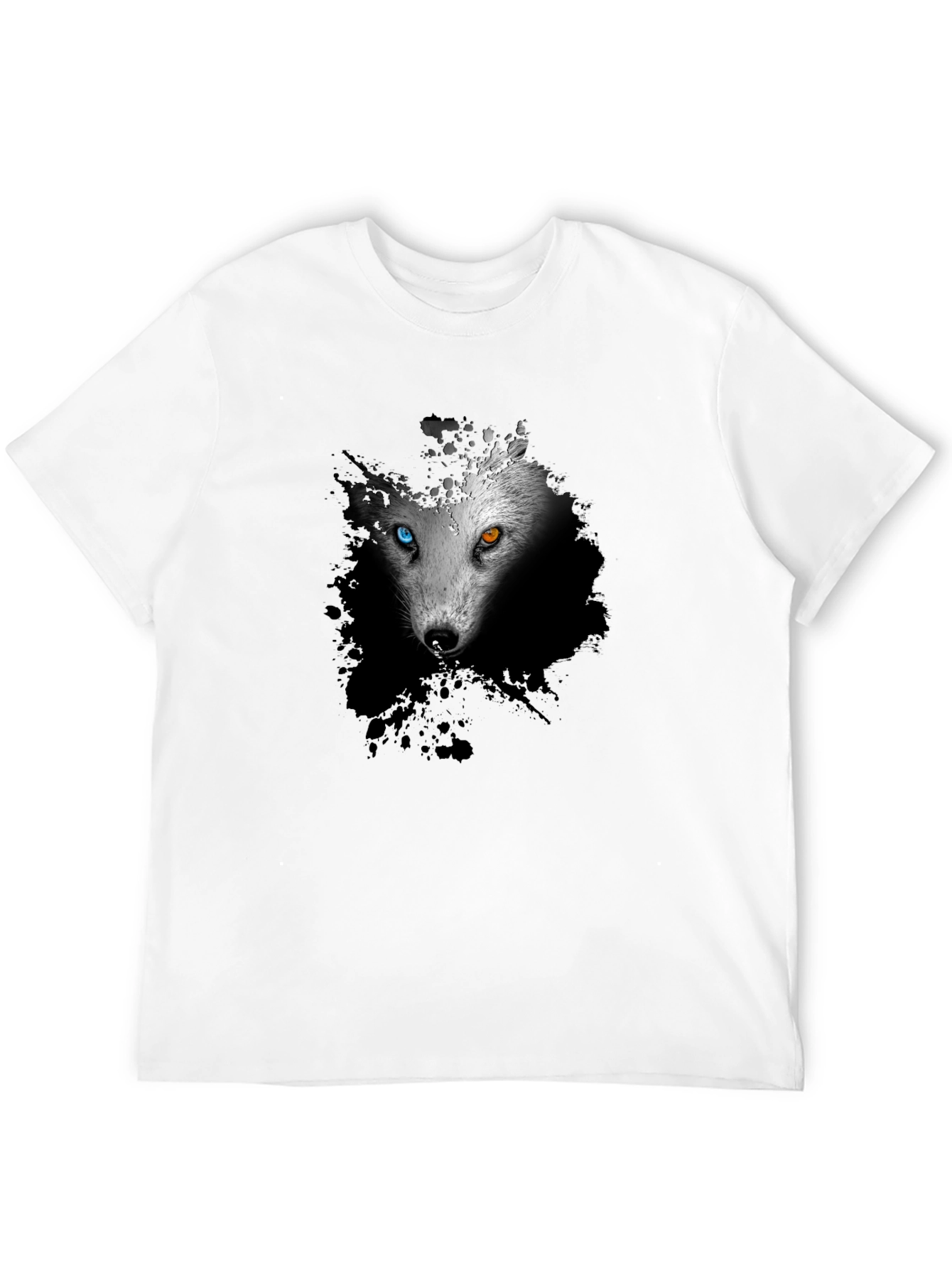 Wolf Graphic Print T-Shirt