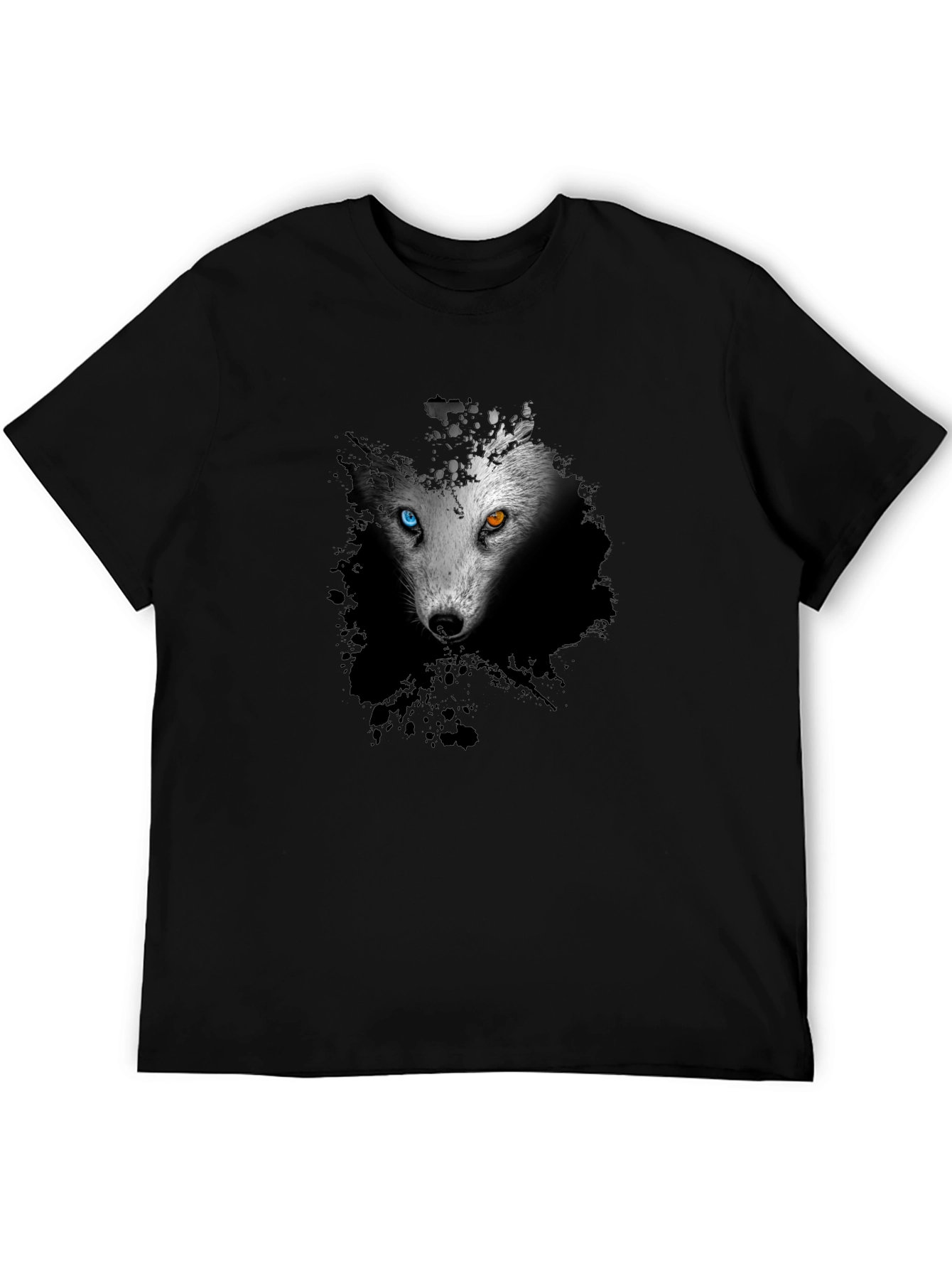 Wolf Graphic Print T-Shirt