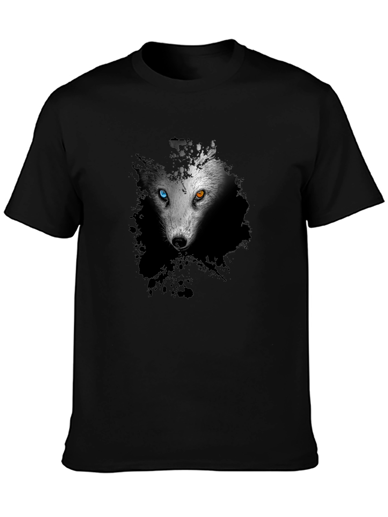 Wolf Graphic Print T-Shirt