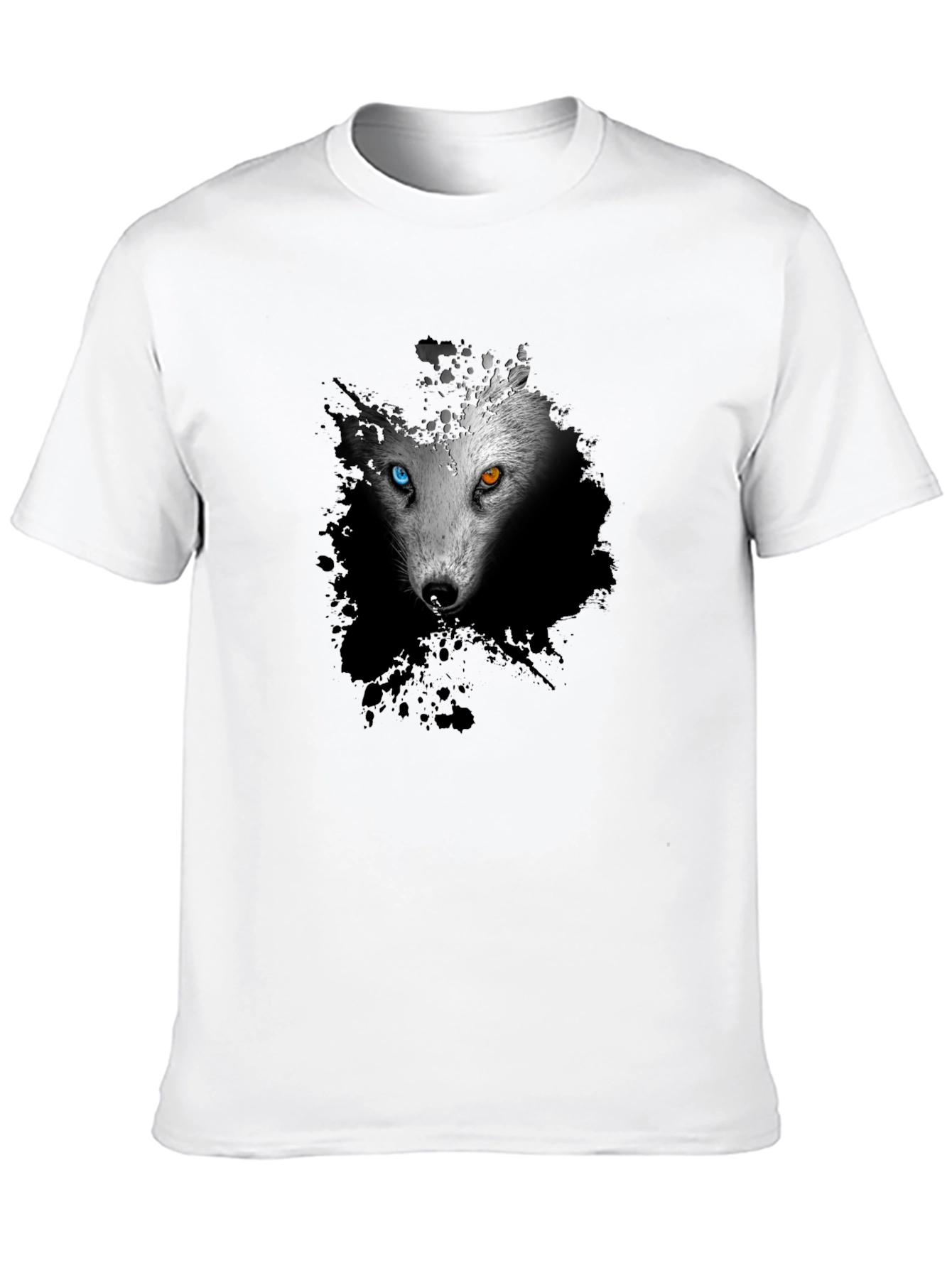 Wolf Graphic Print T-Shirt