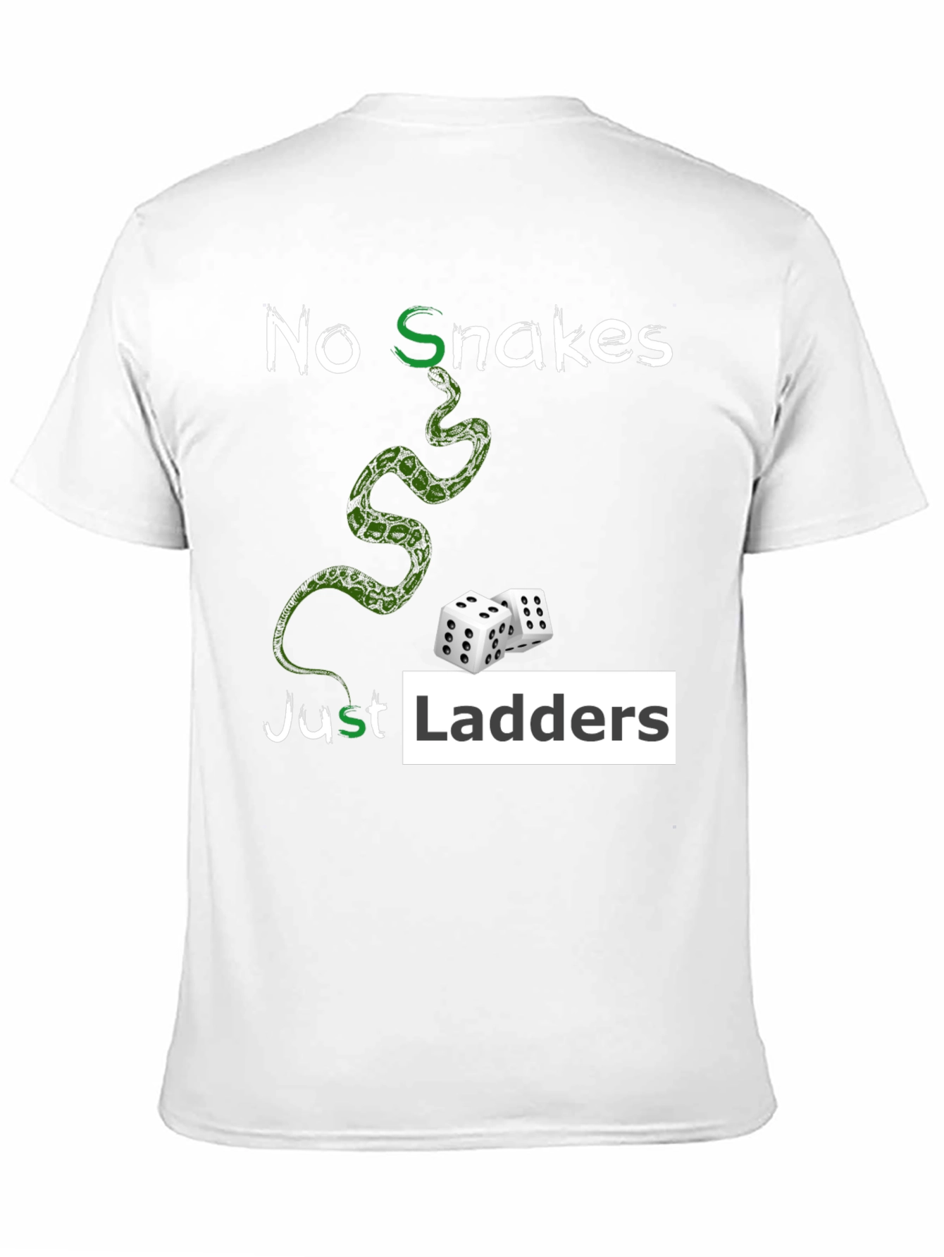 No Snakes Just Ladders Graphic T-Shirt