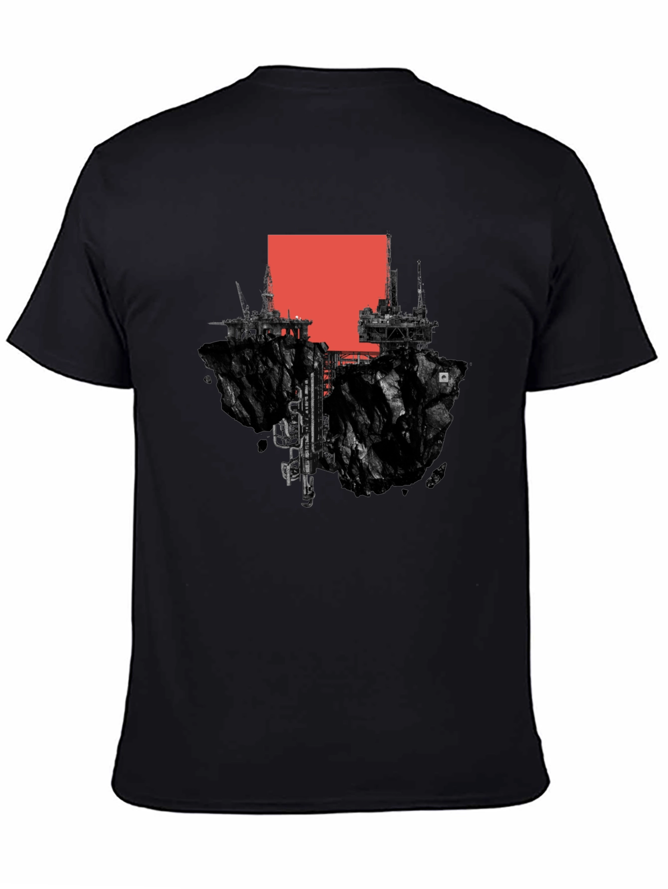 Abstract Floating Island Graphic Tee