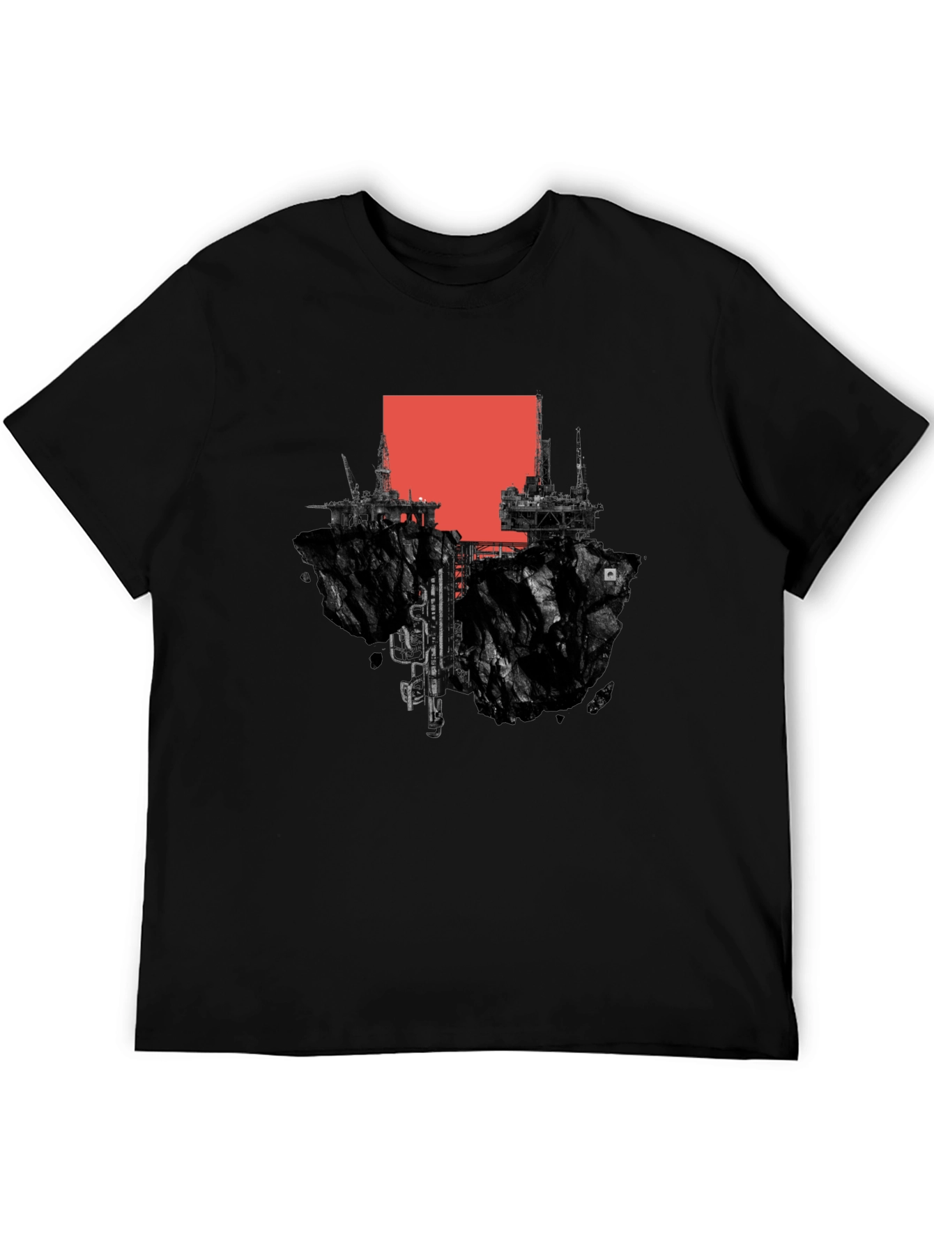 Abstract Floating Island Graphic Tee