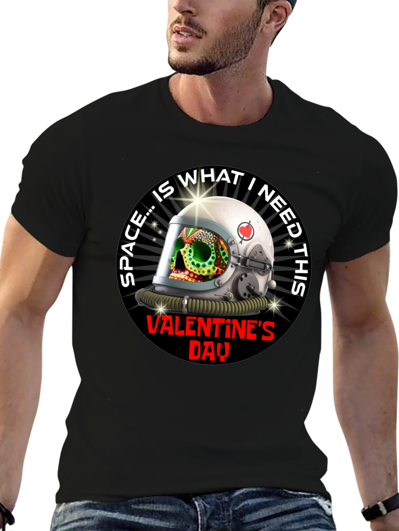Space Valentines Day T-Shirt