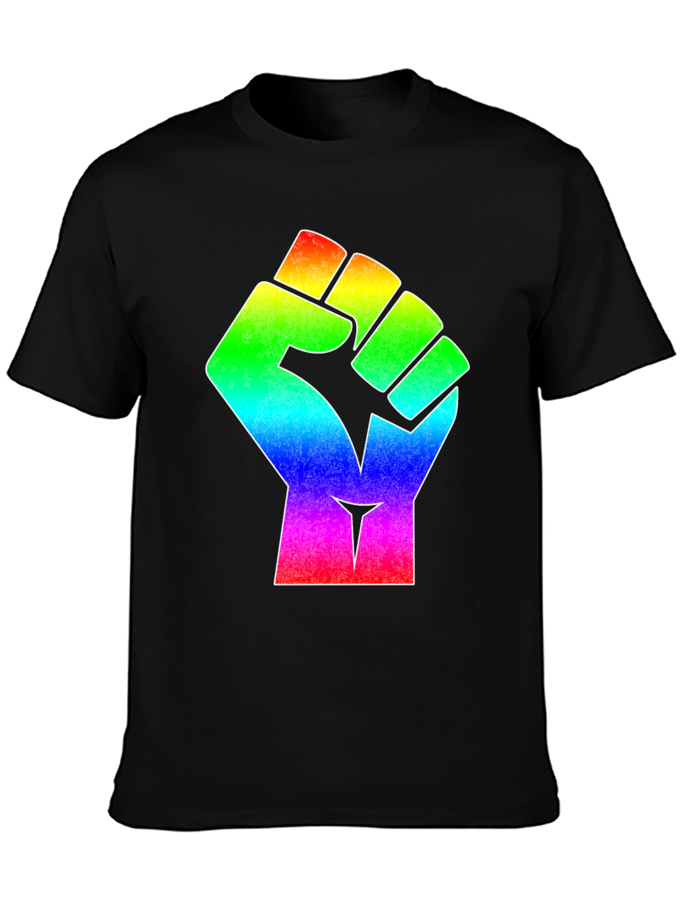 LGBTQ+ Pride Fist Graphic T-Shirt