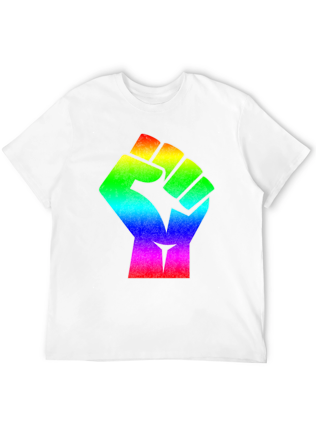 LGBTQ+ Pride Fist Graphic T-Shirt