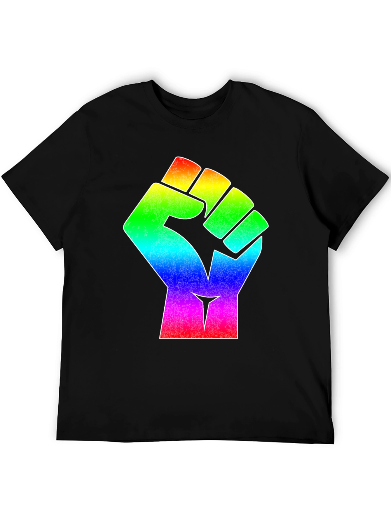 LGBTQ+ Pride Fist Graphic T-Shirt