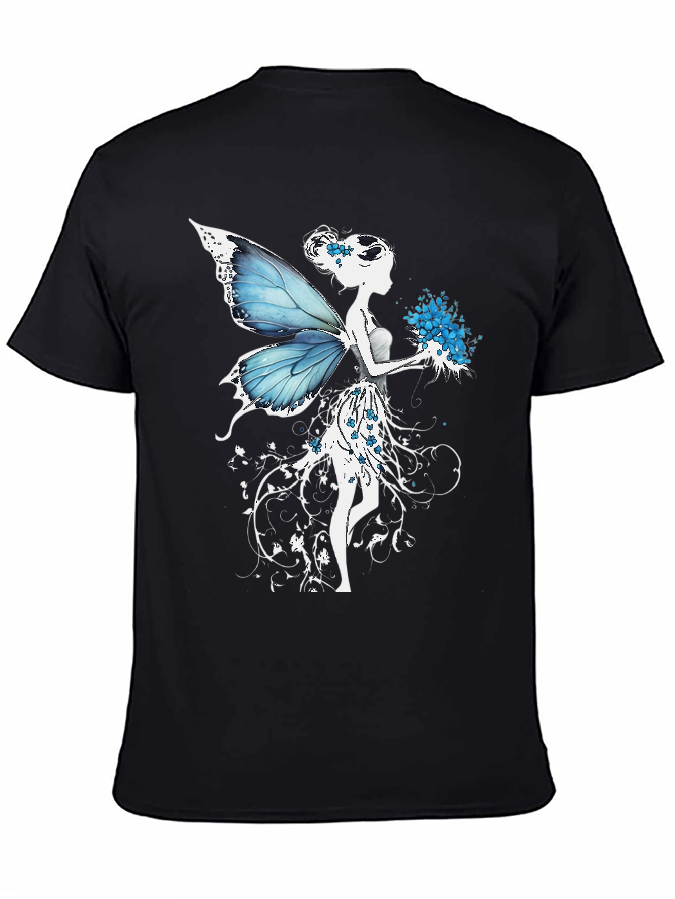 Fairy Graphic Black T-Shirt