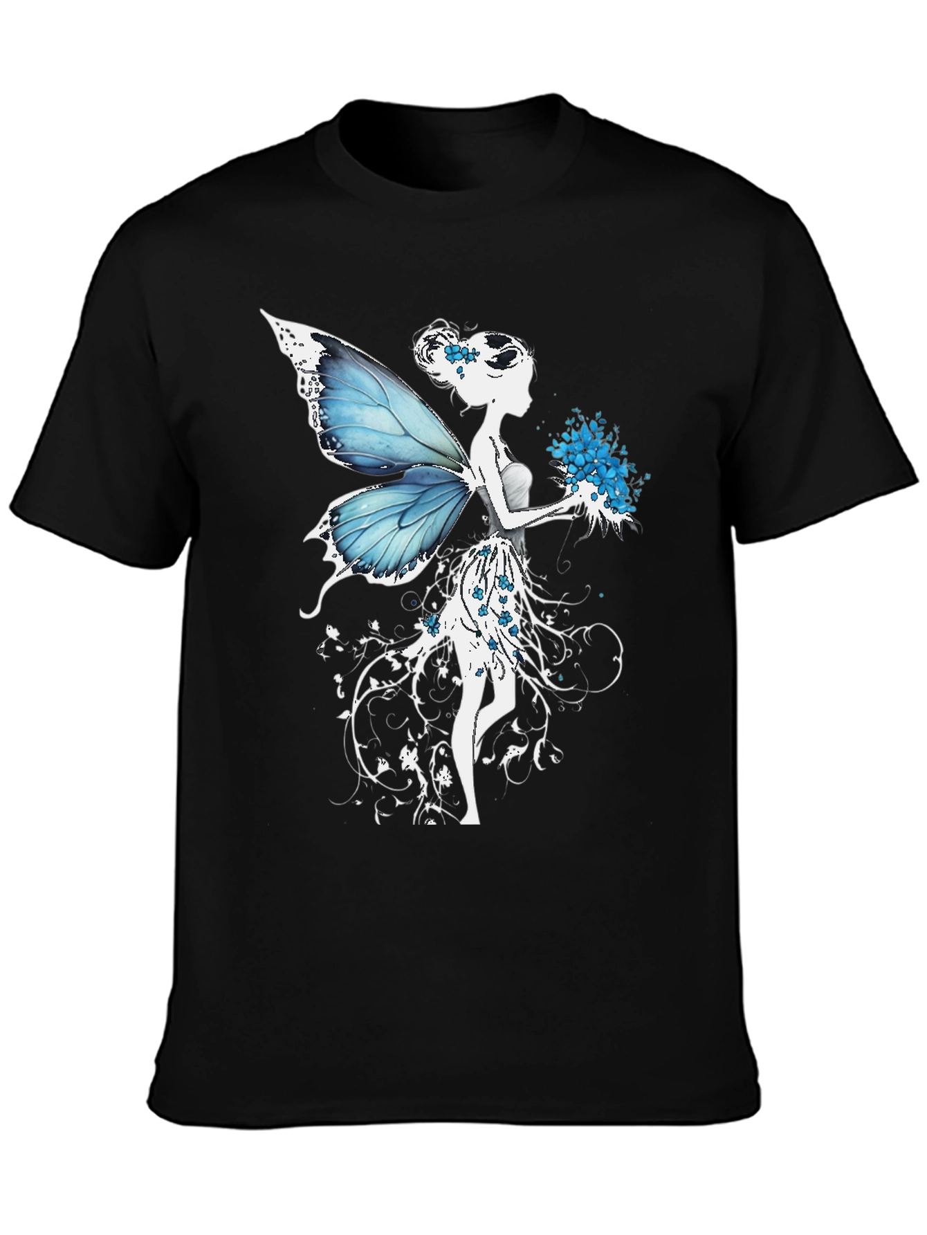Fairy Graphic Black T-Shirt