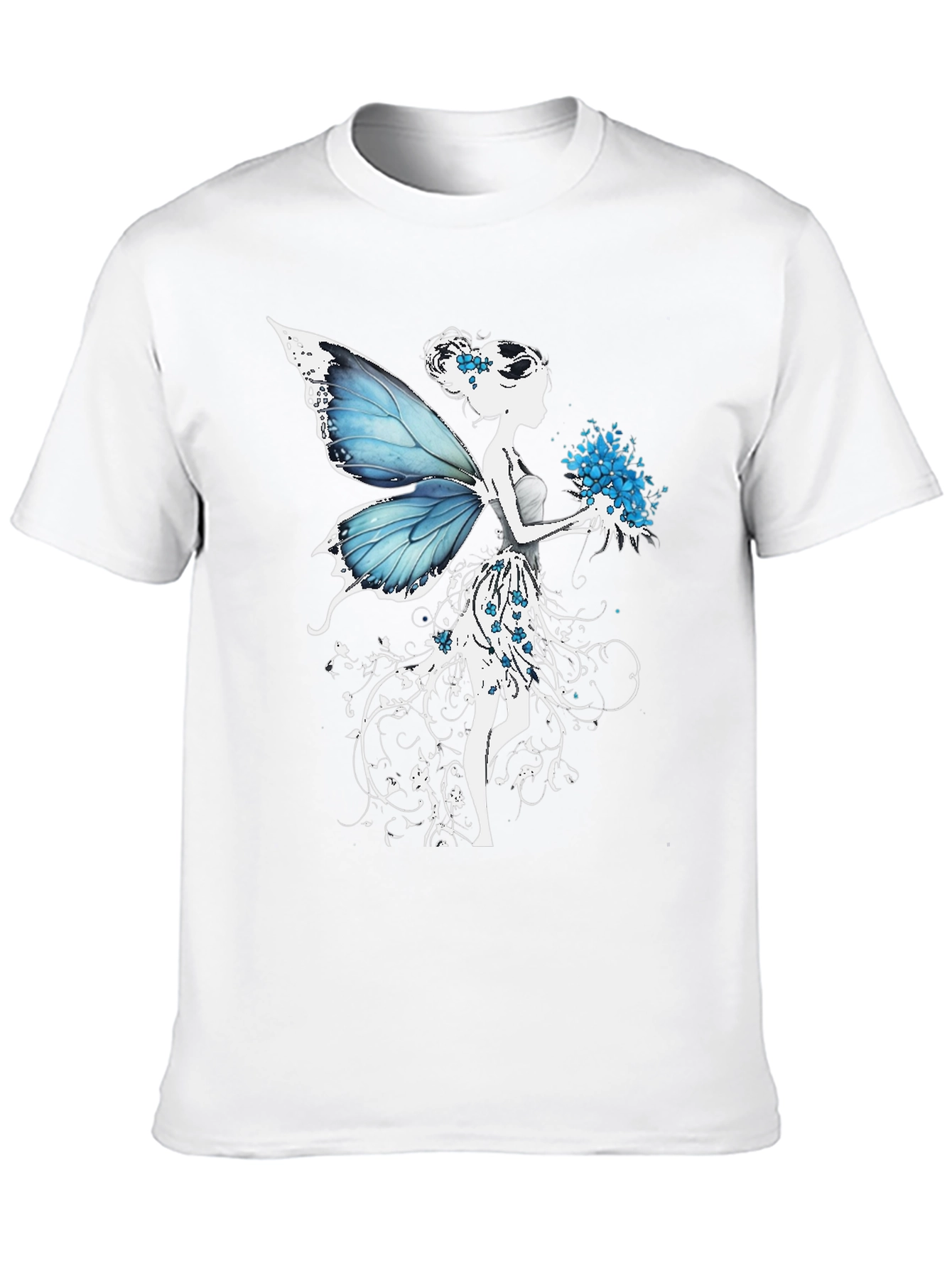 Fairy Graphic Black T-Shirt