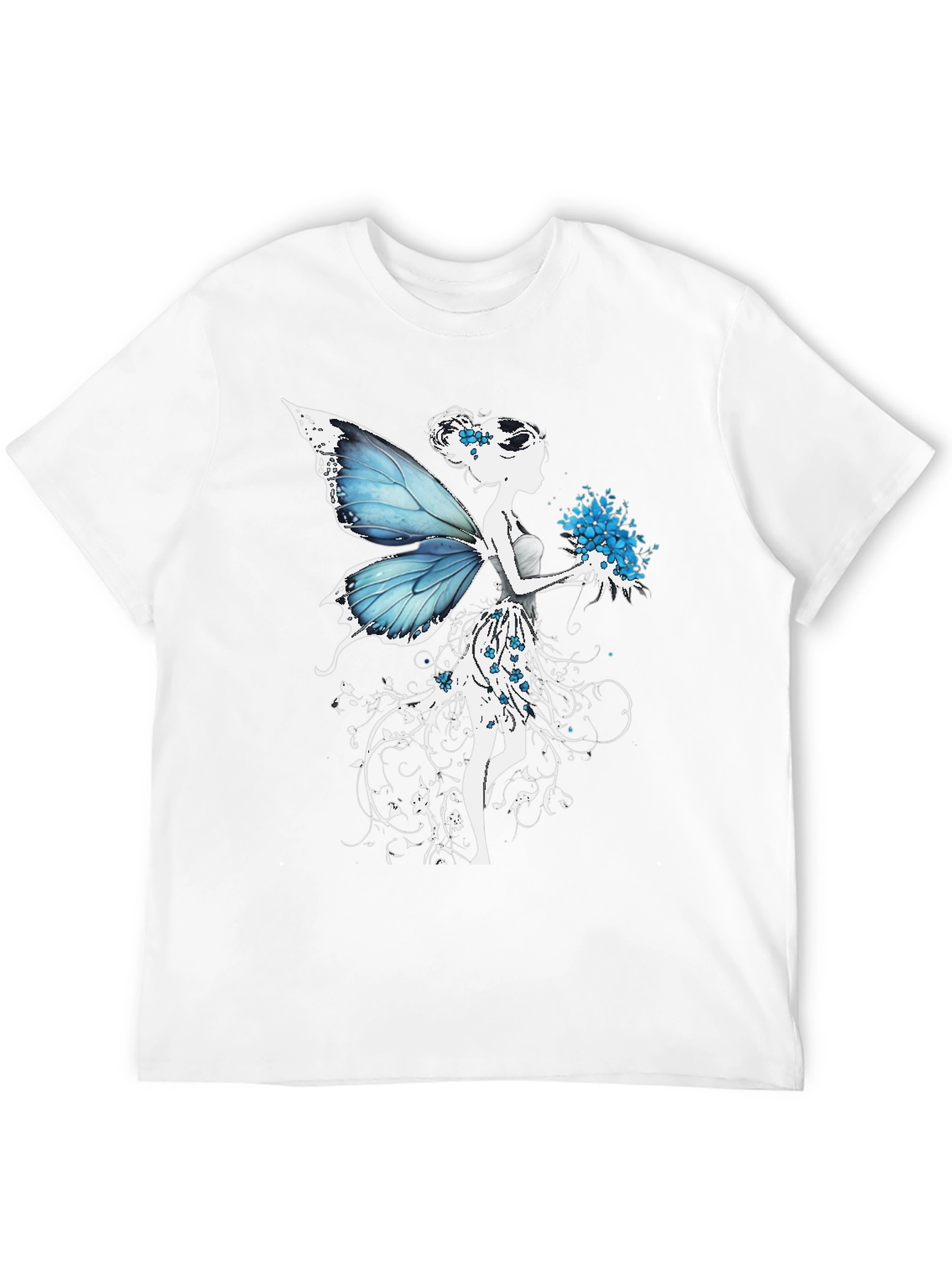 Fairy Graphic Black T-Shirt