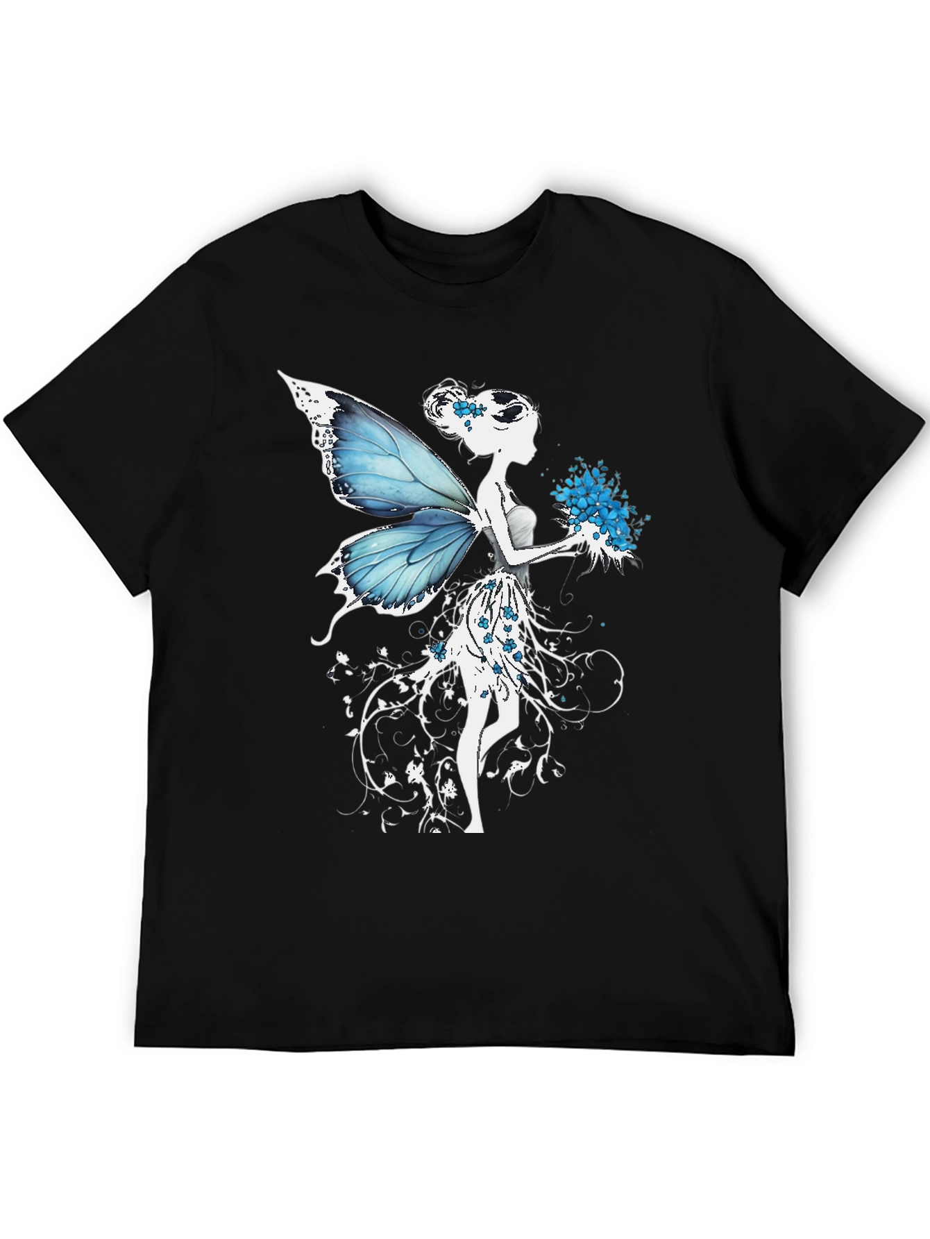 Fairy Graphic Black T-Shirt