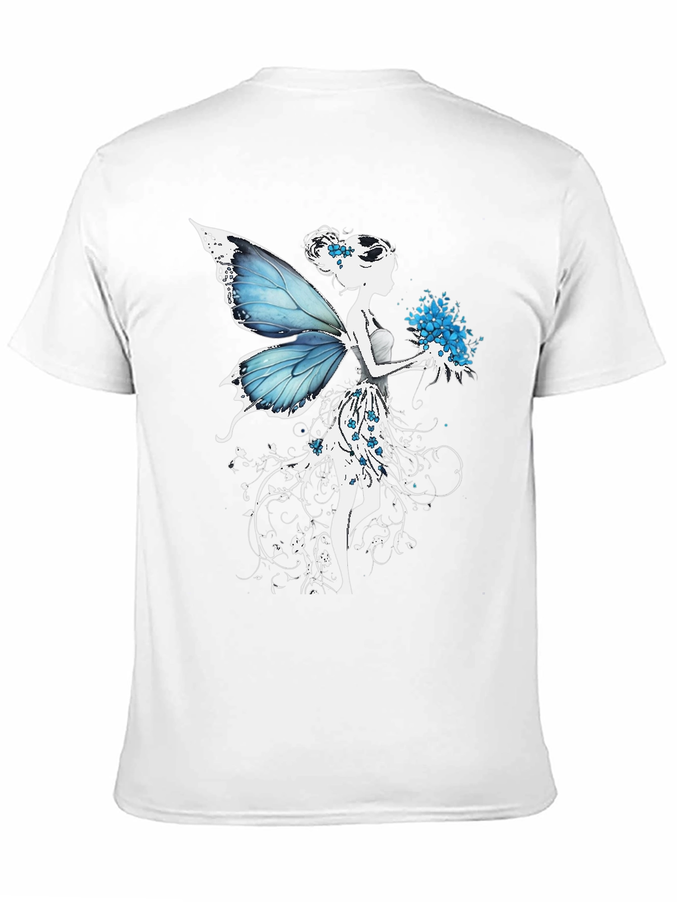 Fairy Graphic Black T-Shirt