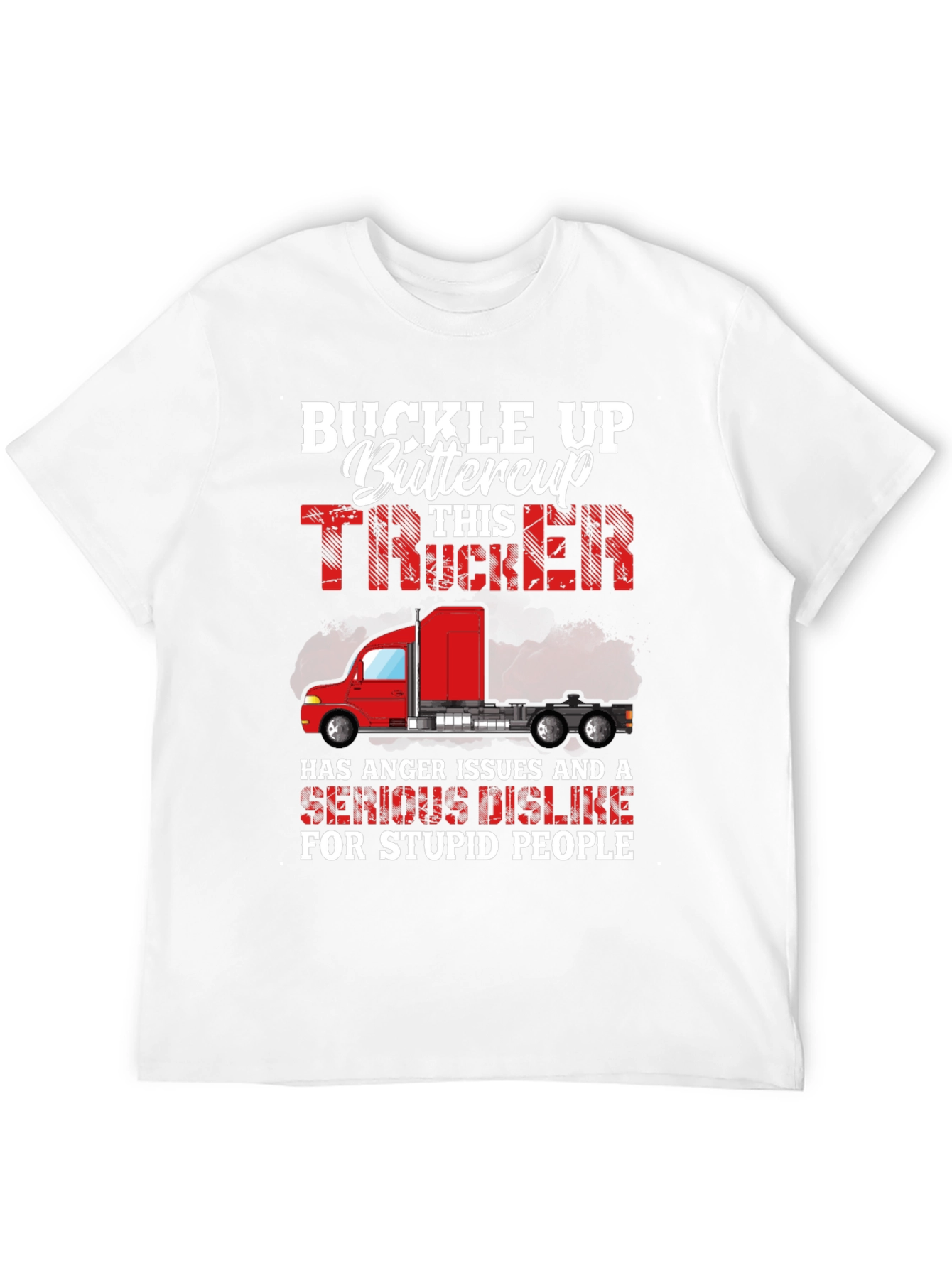 Buckle Up Trucker Graphic Tee