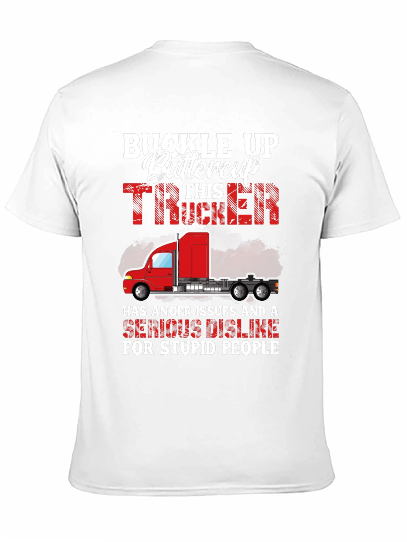 Buckle Up Trucker Graphic Tee