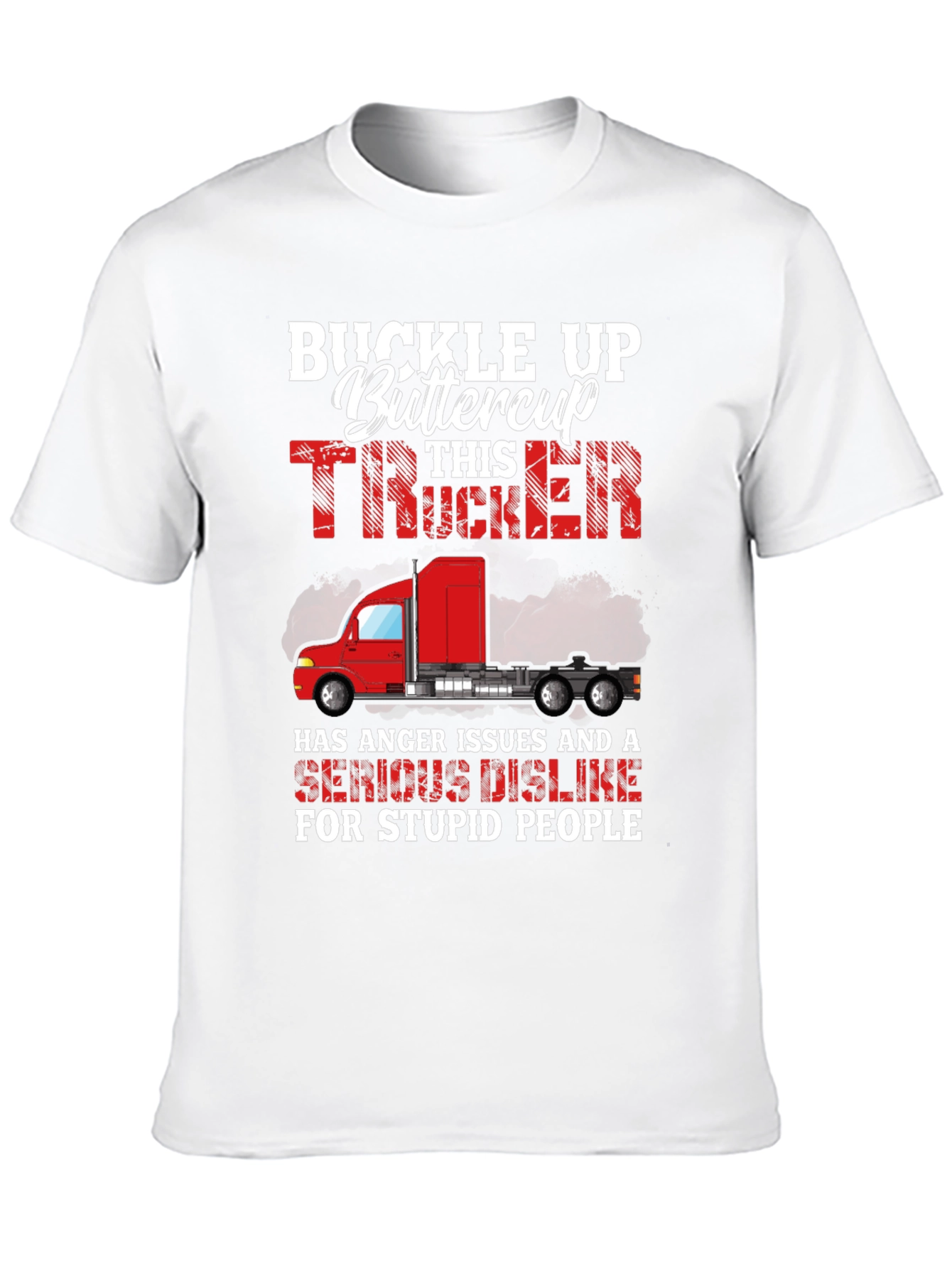 Buckle Up Trucker Graphic Tee