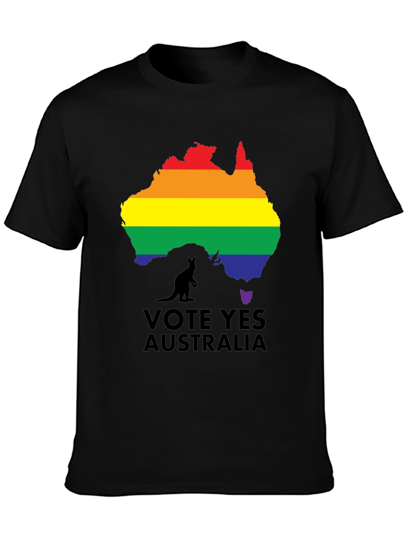 Vote Yes Australia LGBTQ+ Pride T-Shirt