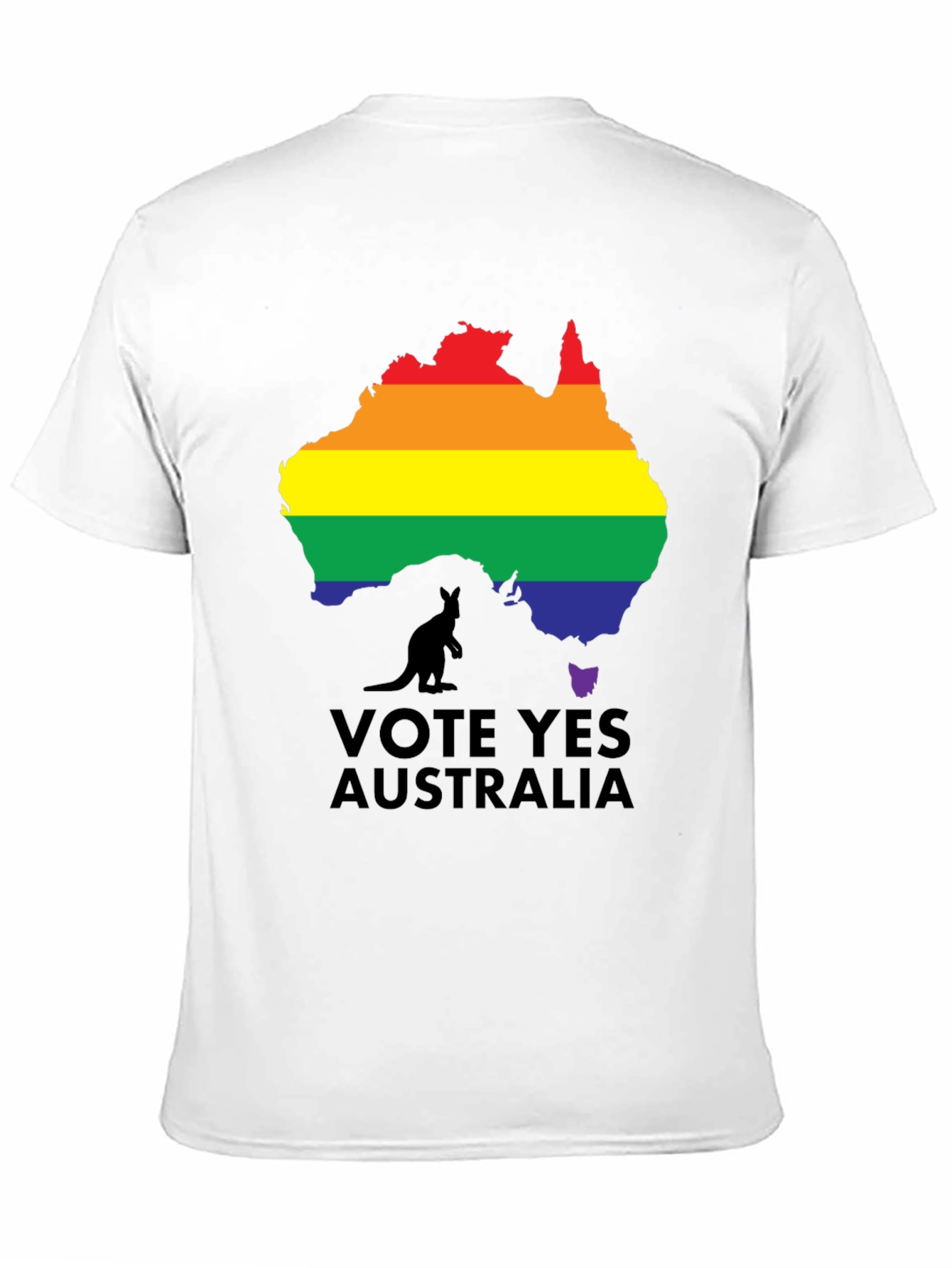 Vote Yes Australia LGBTQ+ Pride T-Shirt