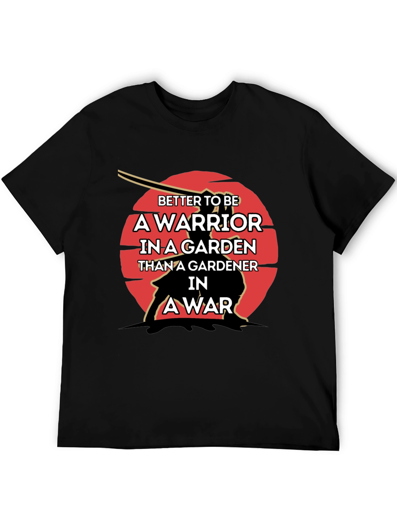 Warrior in a Garden Graphic Tee