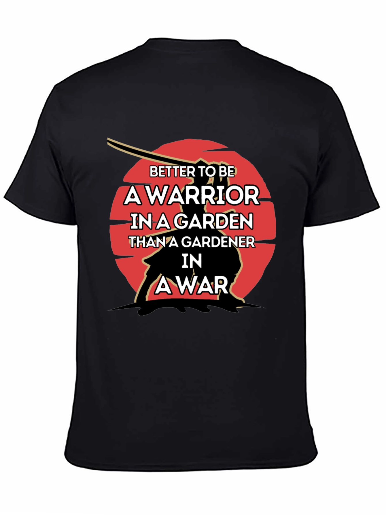 Warrior in a Garden Graphic Tee