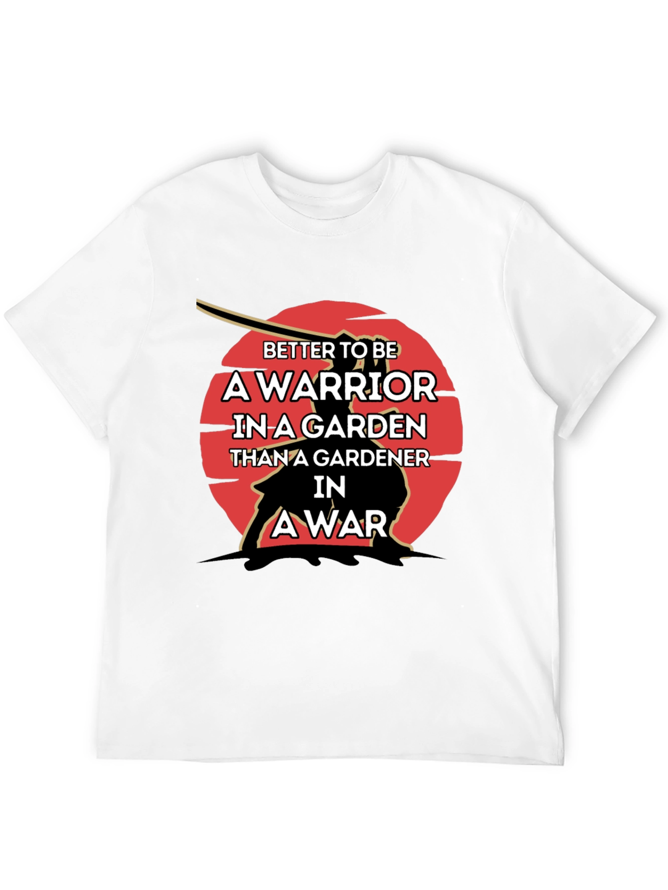 Warrior in a Garden Graphic Tee