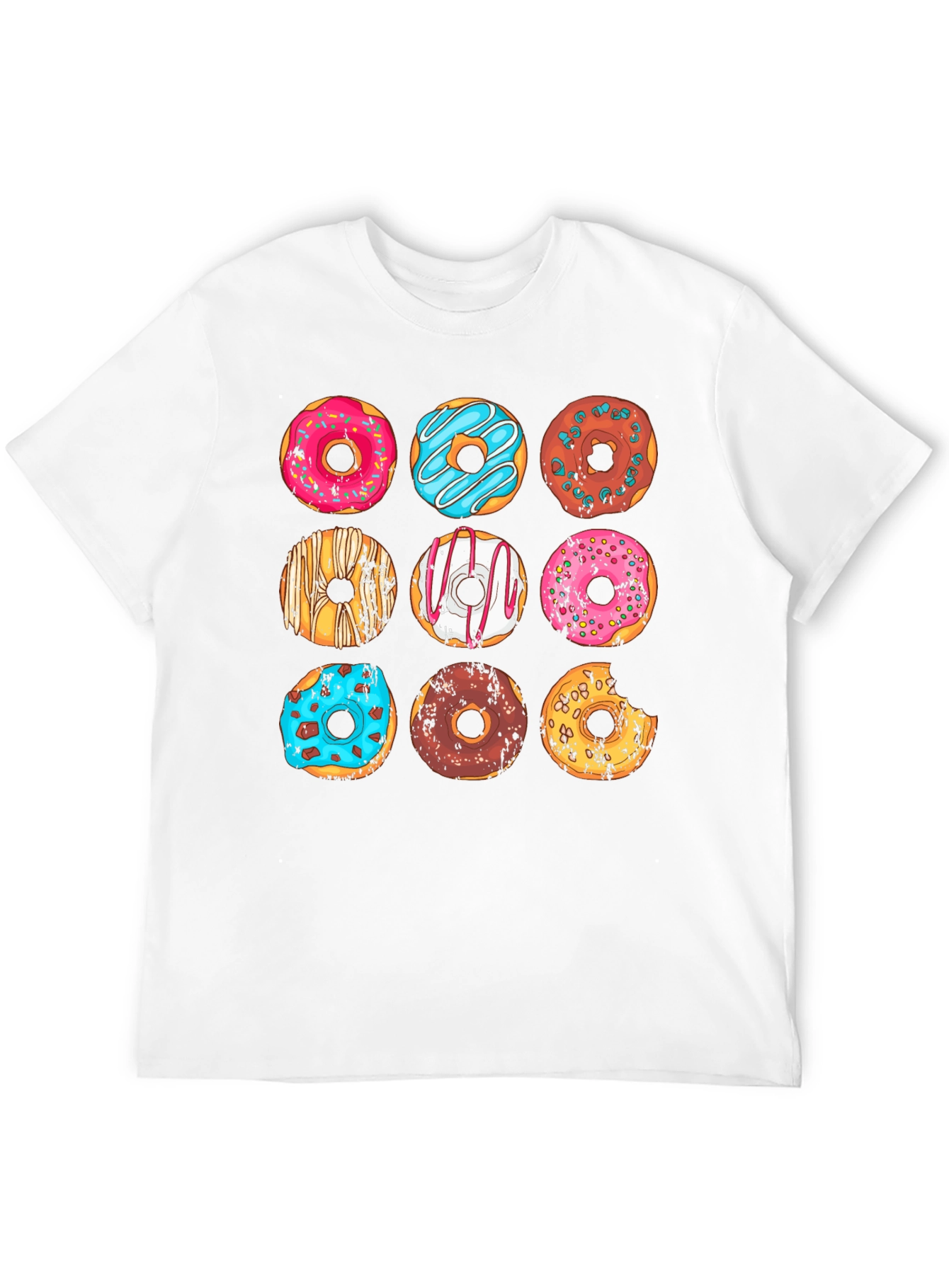 Donut Graphic T-Shirt - Sweet Style