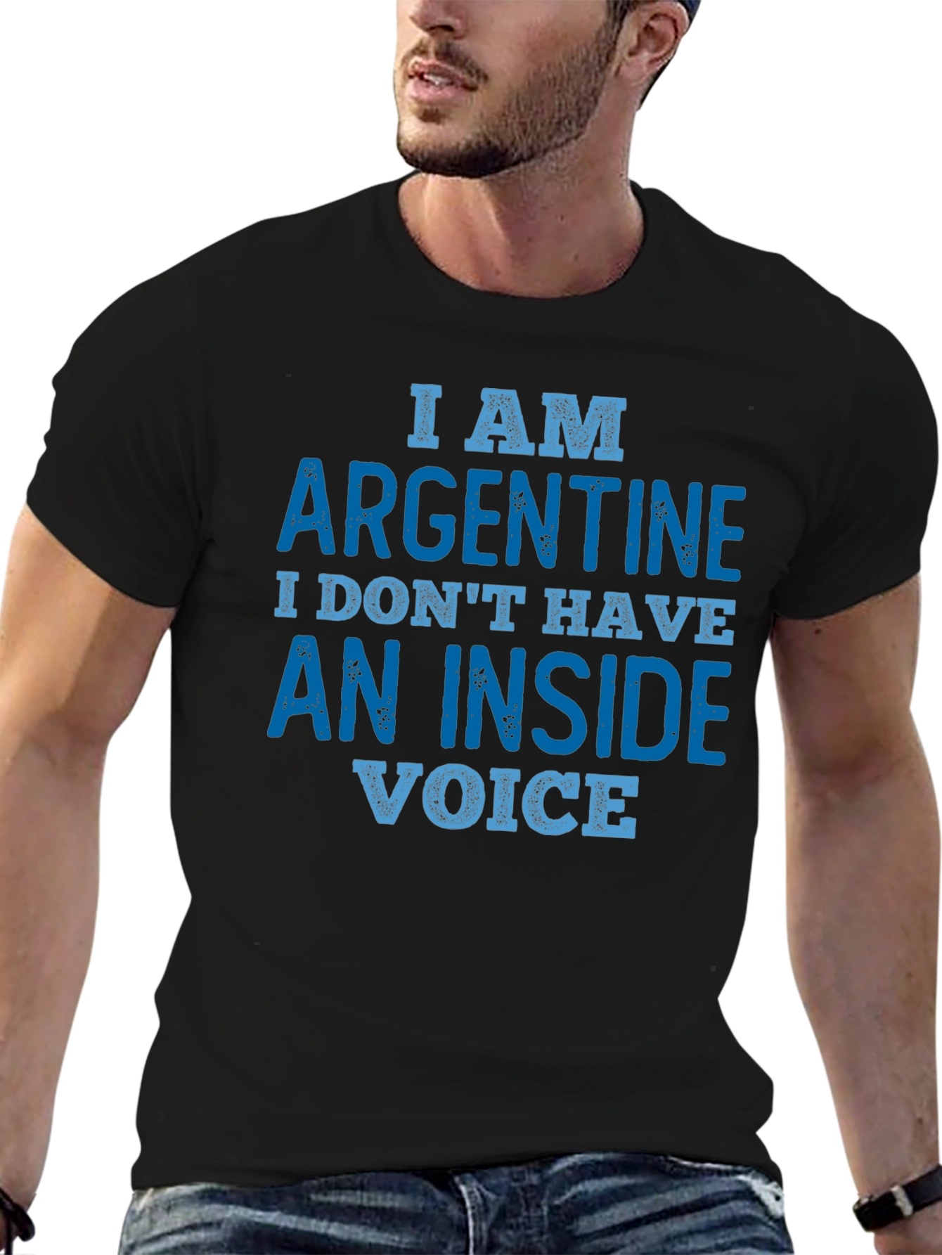 Argentine Humor T-Shirt - No Inside Voice