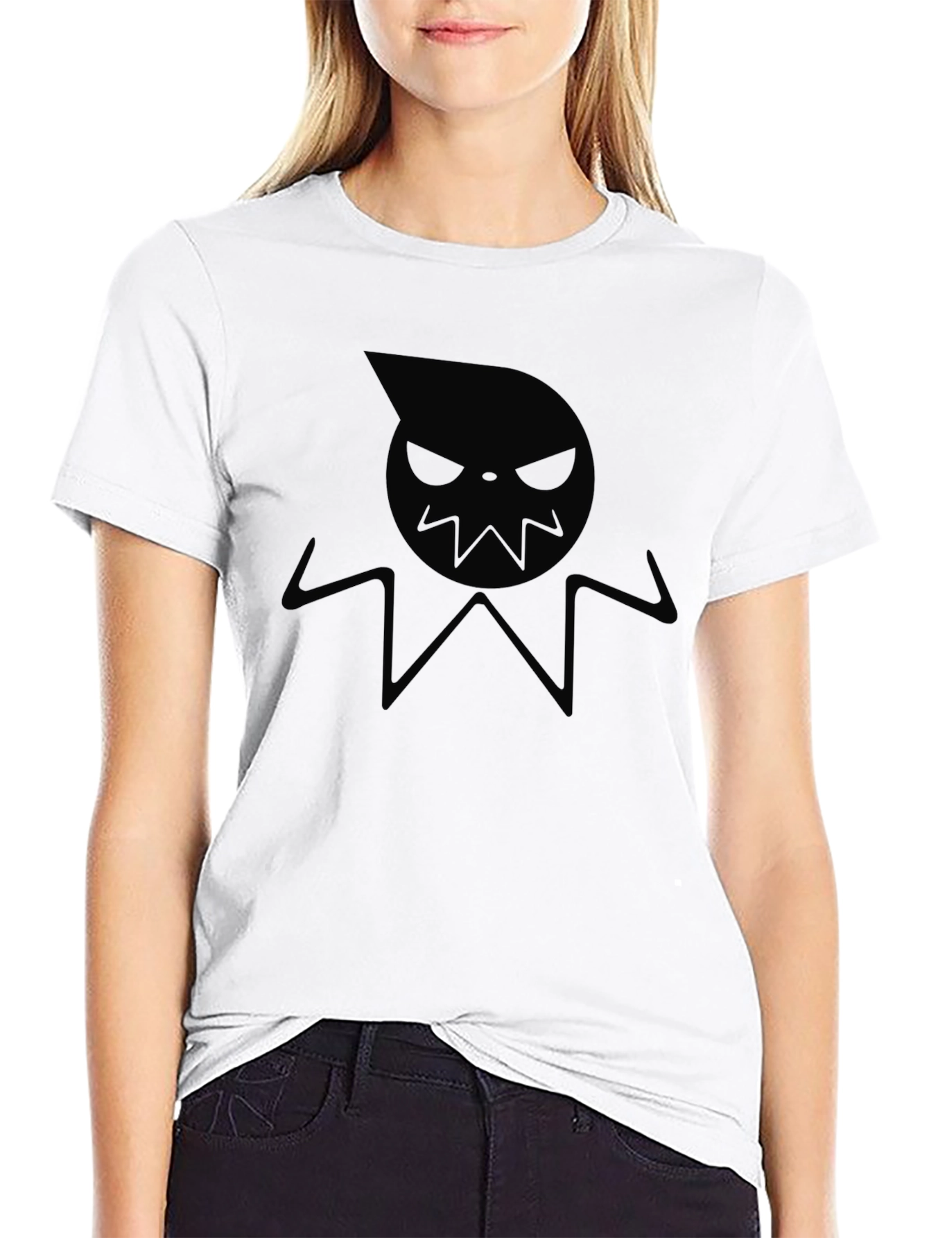 Soul Eater Inspired Black Graphic T-Shirt