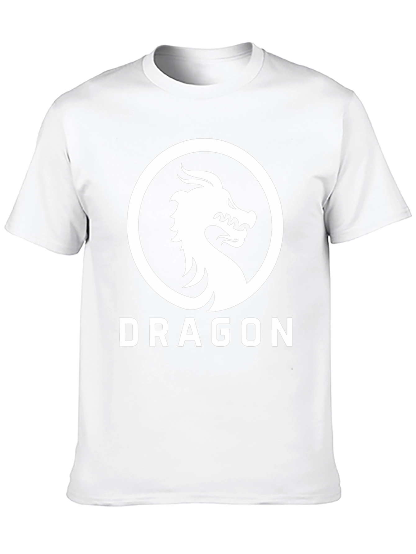 Dragon Graphic Tee - Black Casual Shirt
