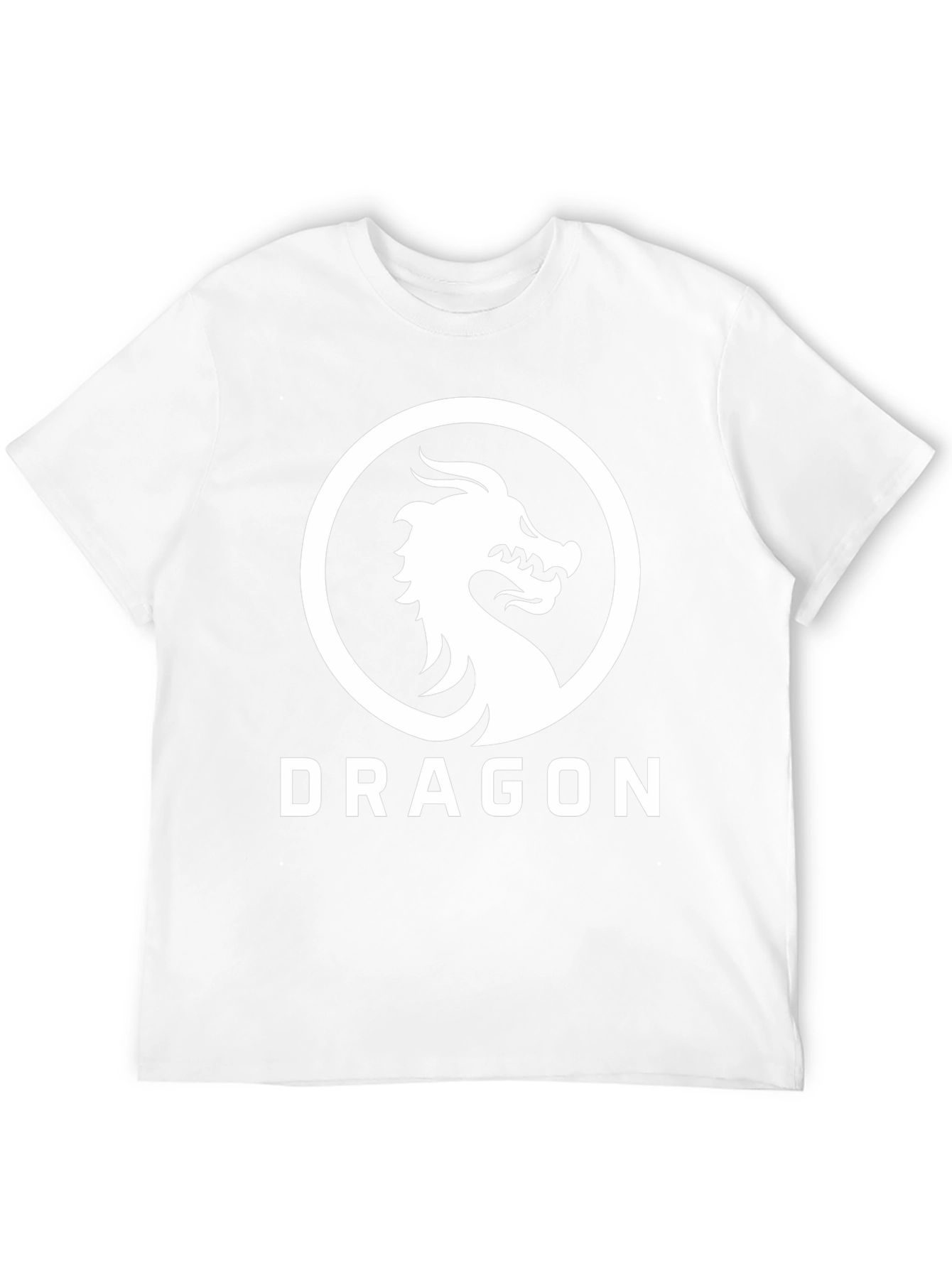 Dragon Graphic Tee - Black Casual Shirt